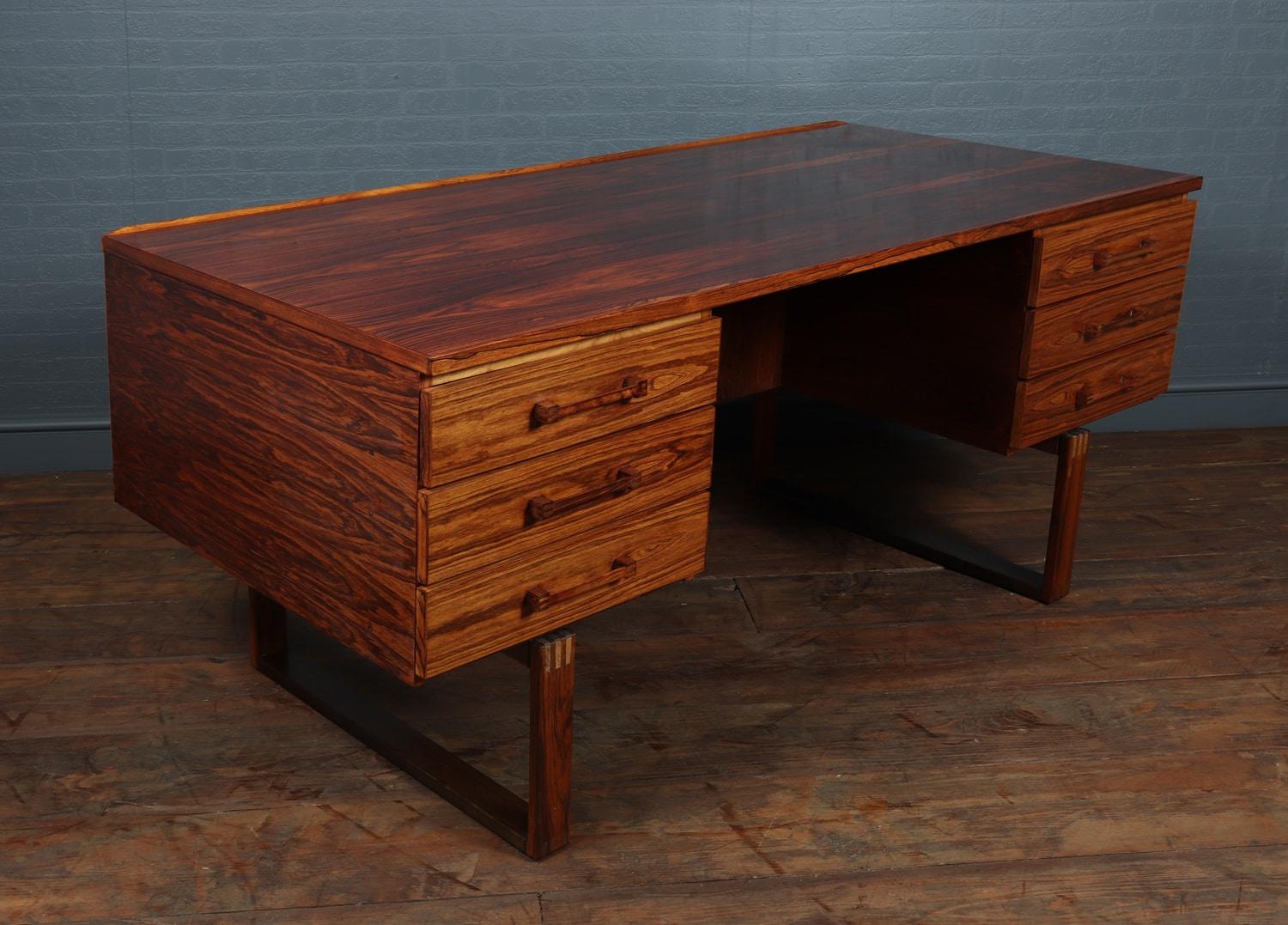 Midcentury Desk by Henning Jensen For Sale 1