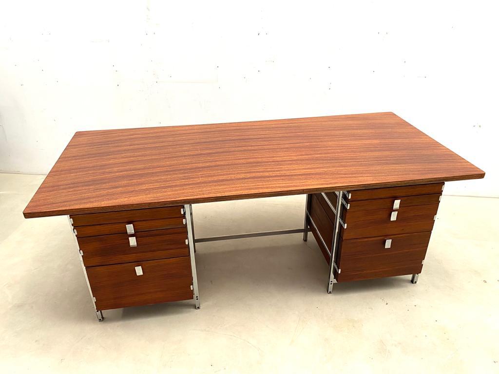 Mid-20th Century Mid-Century Desk by Jules Wabbes for Mobilier Universel, Belgium 1960s