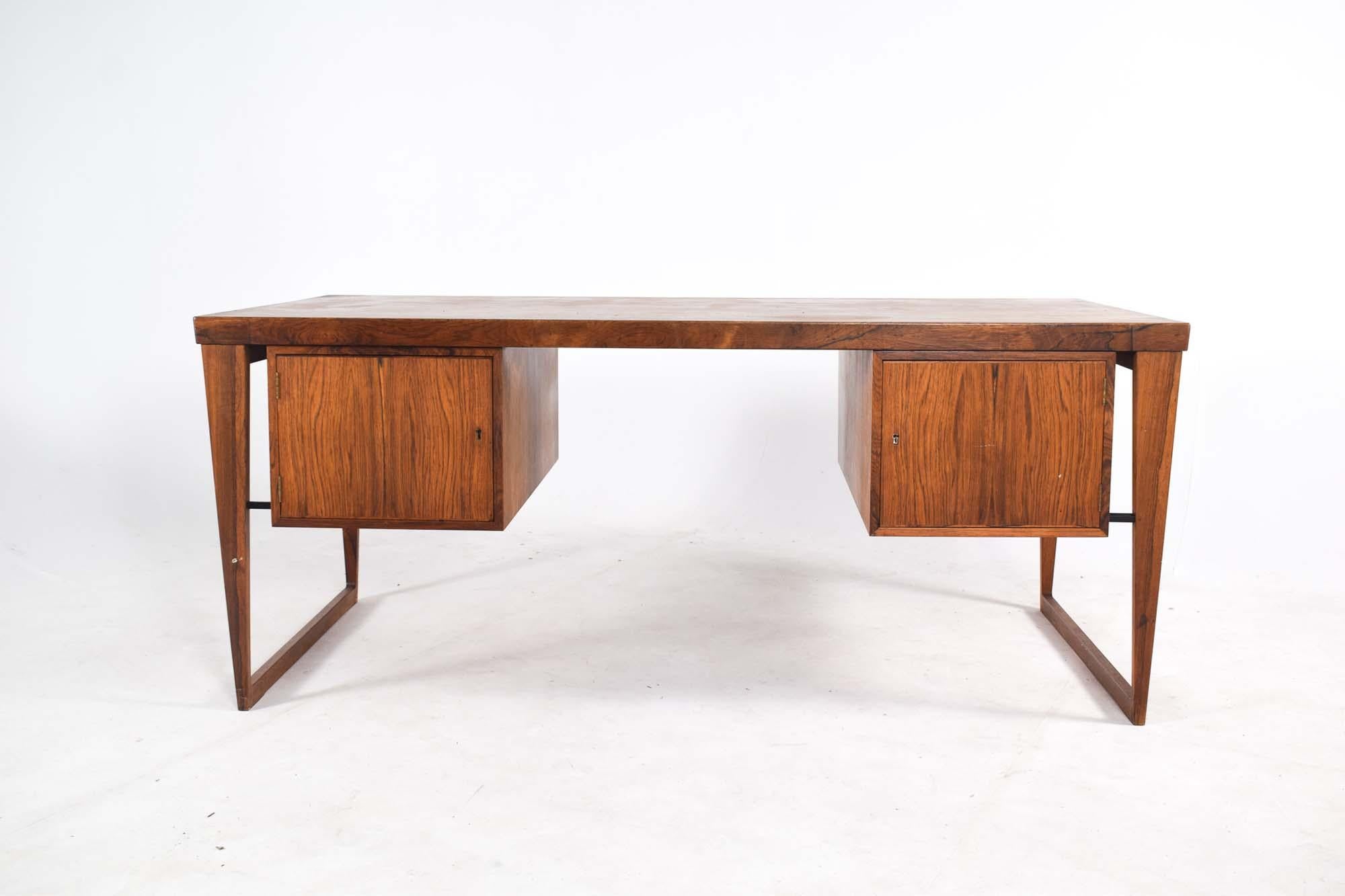 Midcentury Desk by Kai Kristiansen for Feldballe Møbelfabrik, 1950s For Sale 1