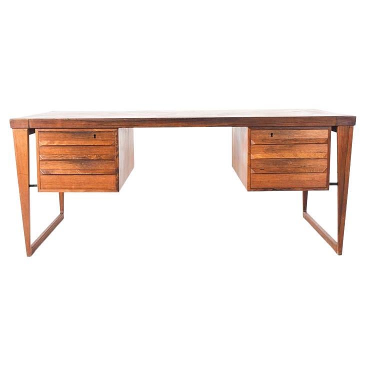 Midcentury Desk by Kai Kristiansen for Feldballe Møbelfabrik, 1950s For Sale