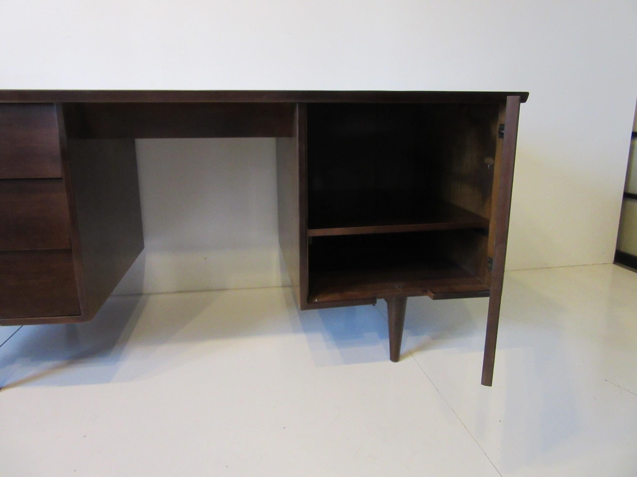 Wood Midcentury Desk by Mengel Furniture