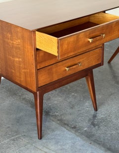 Mid Century Desk by Renzo Rutili for Johnson Furniture