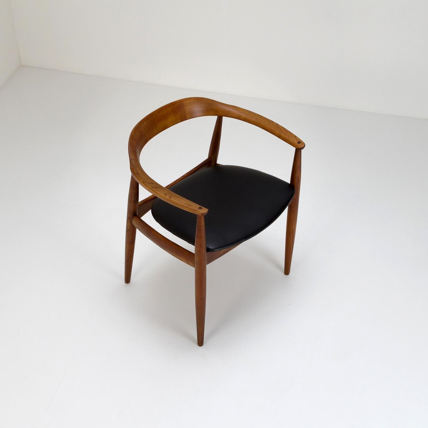 Mid-Century Desk Chair by Illum Wikkelsø, Denmark, 1950s For Sale 3