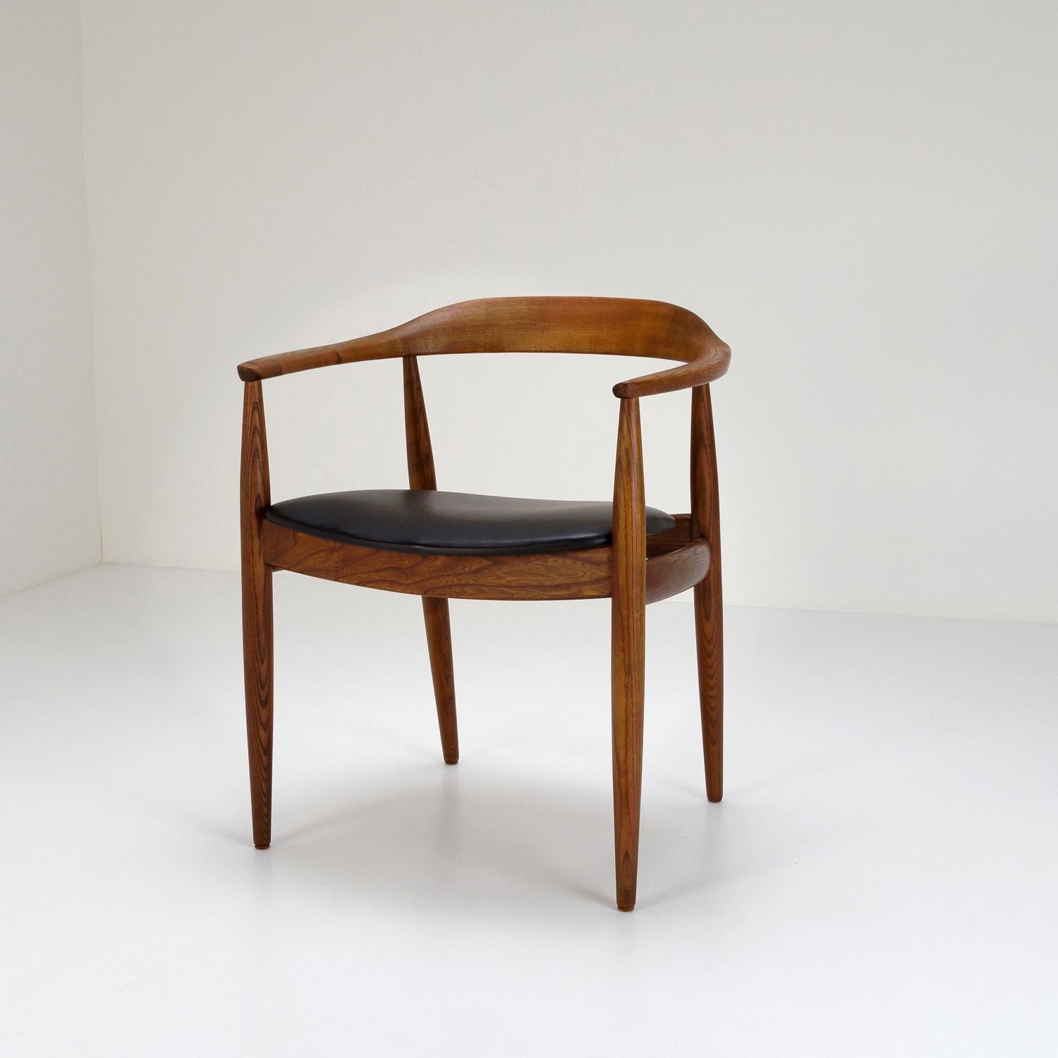 Mid-Century Modern Mid-Century Desk Chair by Illum Wikkelsø, Denmark, 1950s For Sale