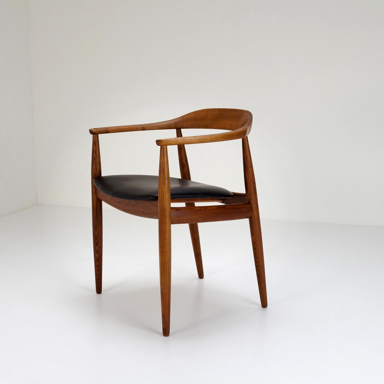 Danish Mid-Century Desk Chair by Illum Wikkelsø, Denmark, 1950s For Sale