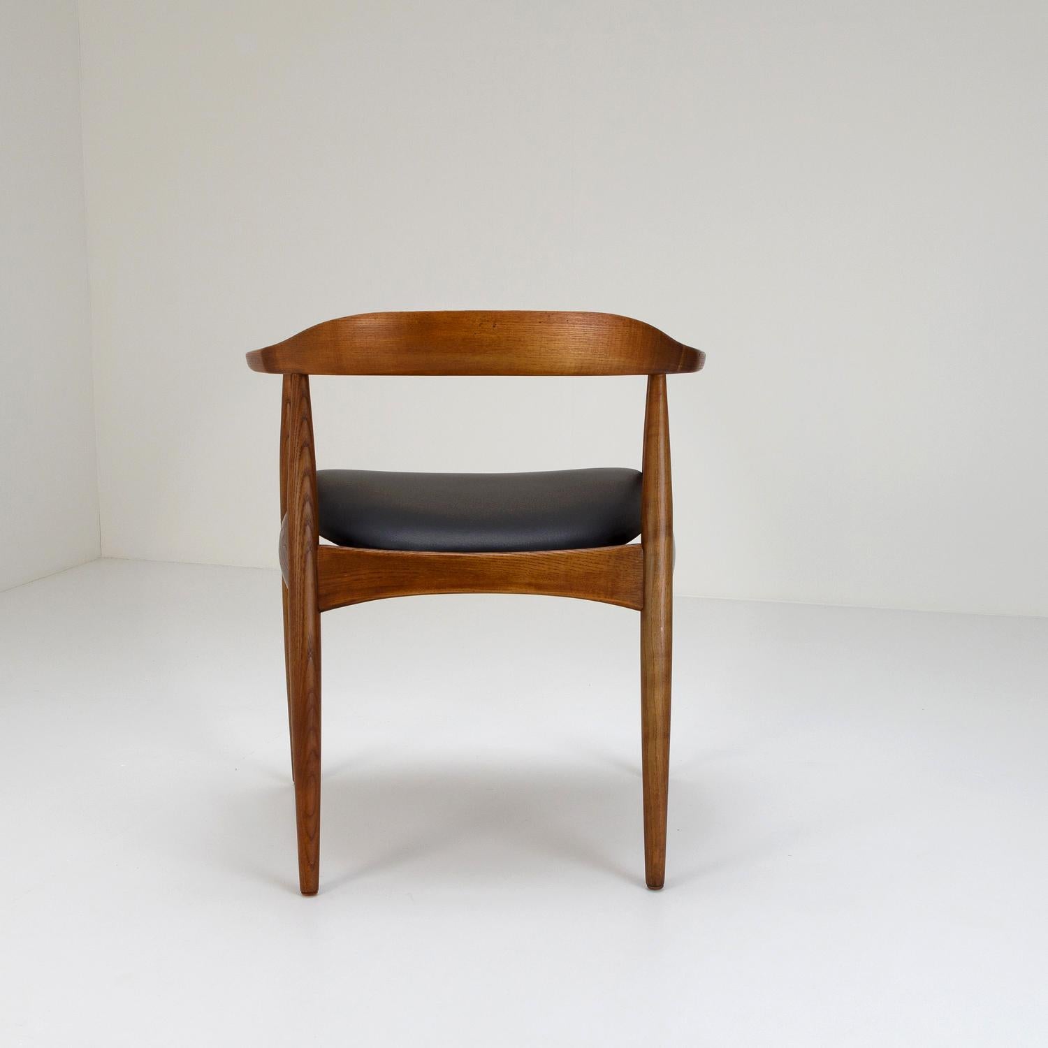 Mid-20th Century Mid-Century Desk Chair by Illum Wikkelsø, Denmark, 1950s For Sale