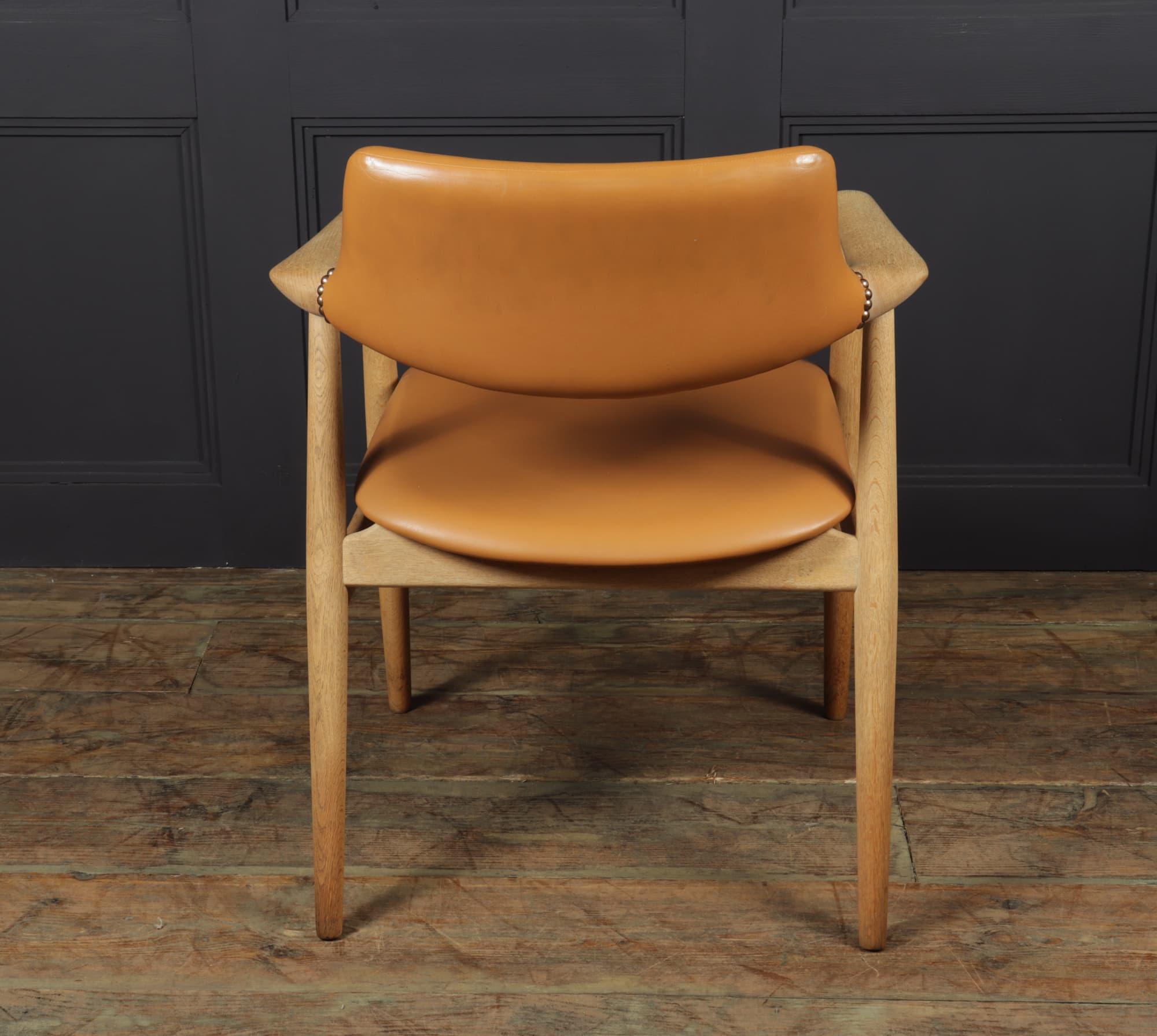 Mid-Century Modern Mid Century Desk Chair in Oak by Erik Kirkegaard