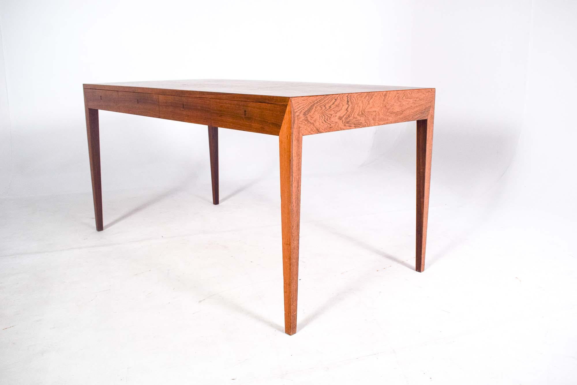 Mid-Century Modern Mid Century Desk Designed by Severin Hansen for Haslev, 1958 For Sale