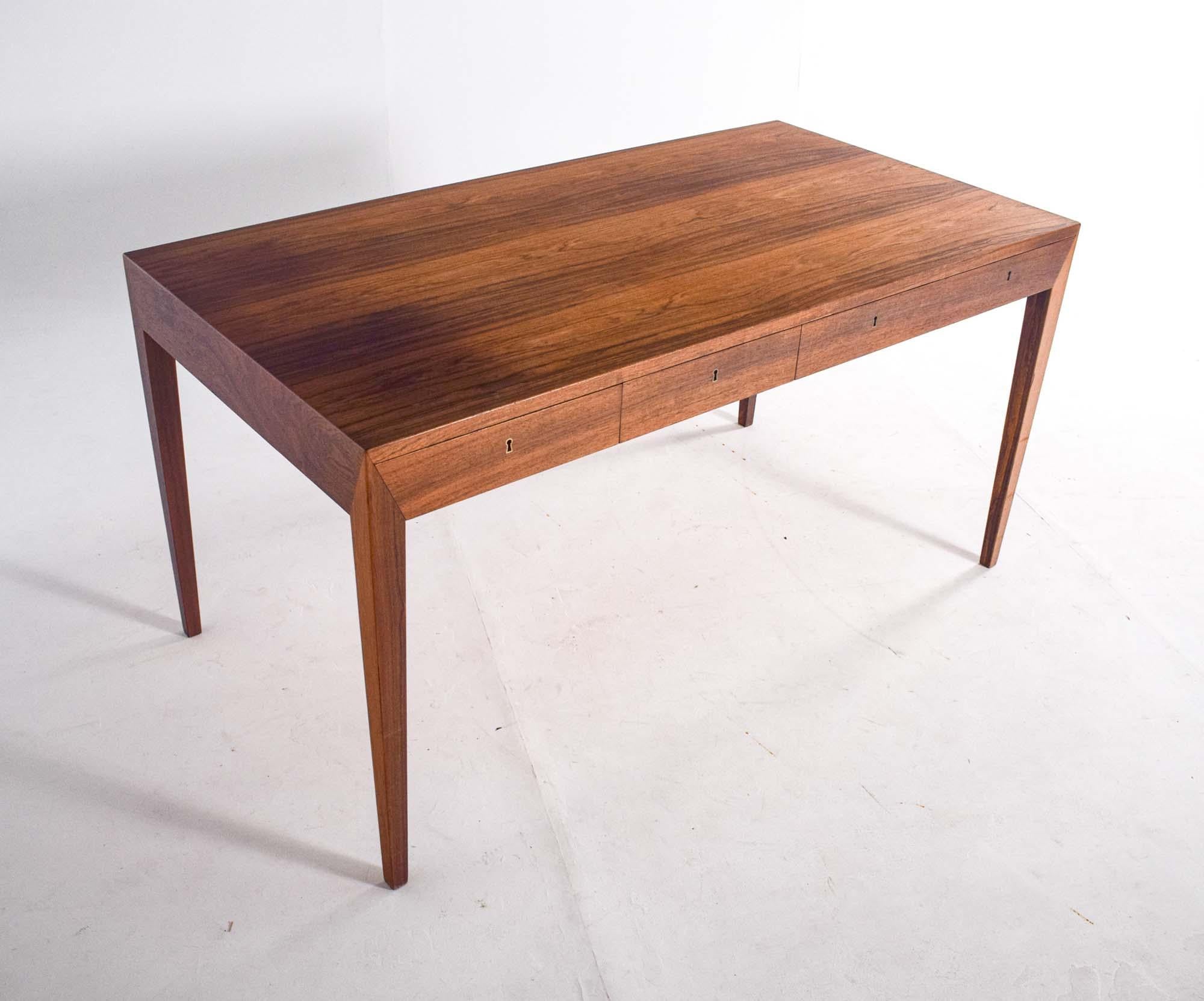 Mid-20th Century Mid Century Desk Designed by Severin Hansen for Haslev, 1958 For Sale