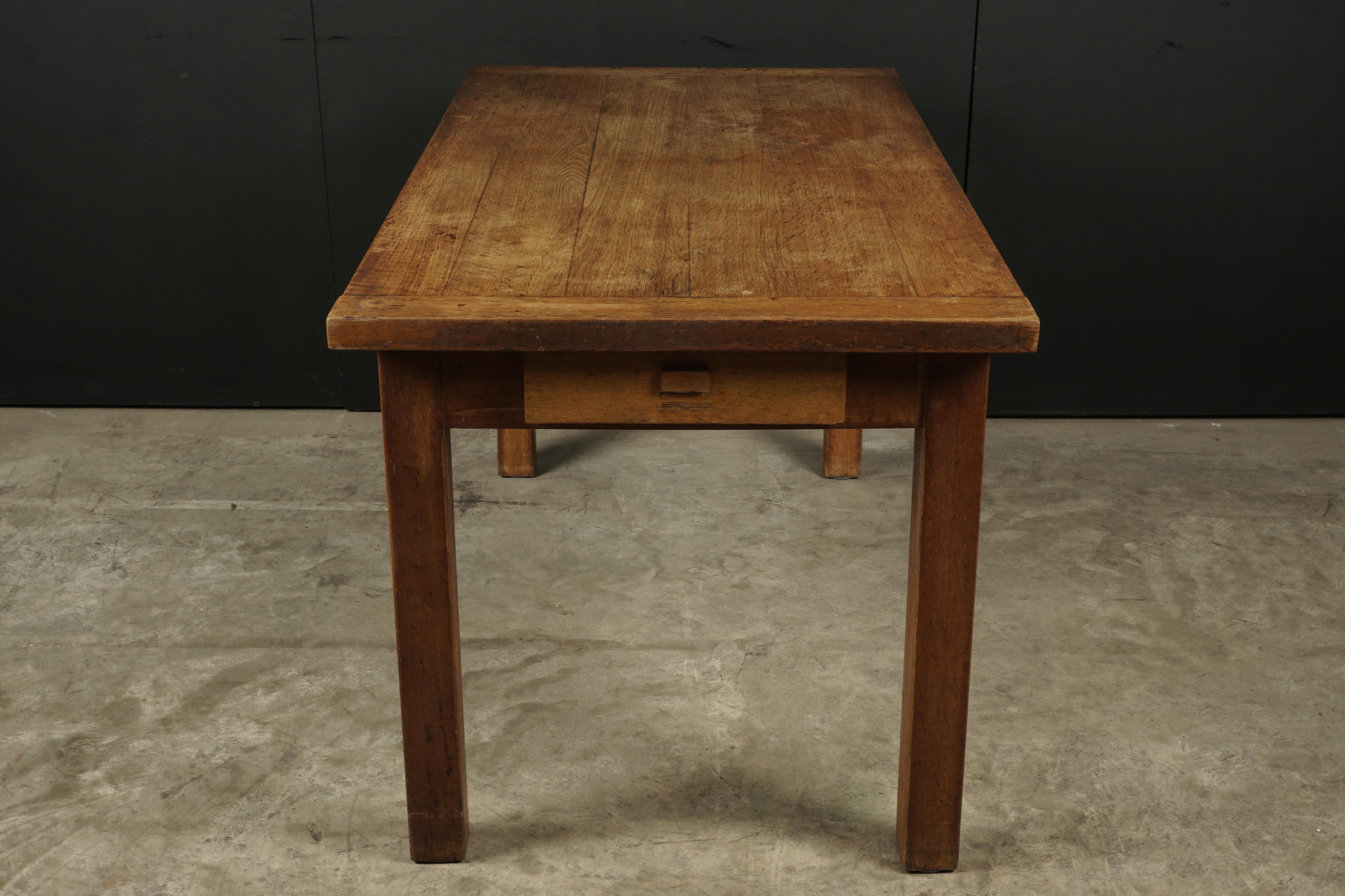 Mid-20th Century Midcentury Pine Desk from France, circa 1950