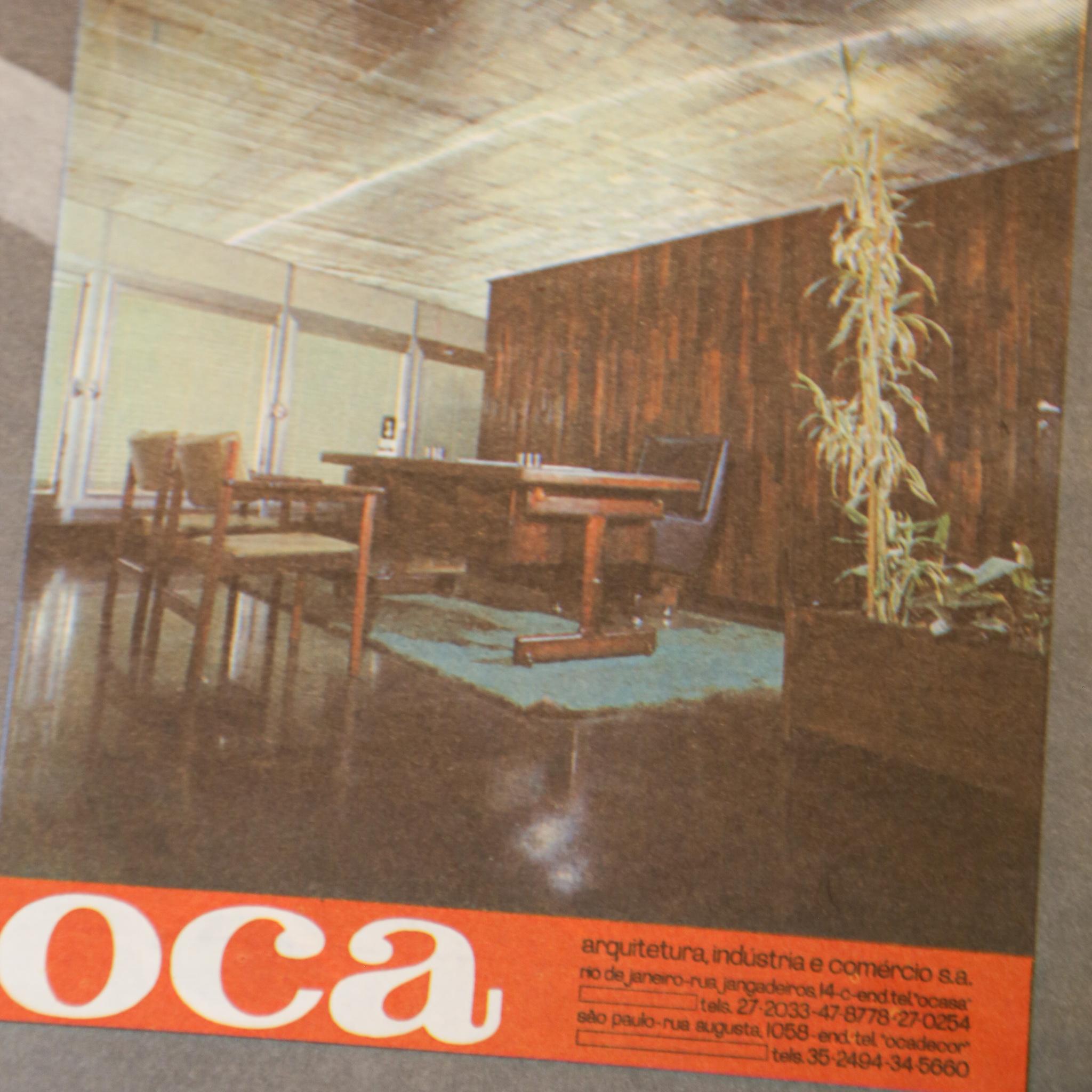 Brazilian Modern Desk in Hardwood & Chrome by Sergio Rodrigues, Brazil, 1965 6
