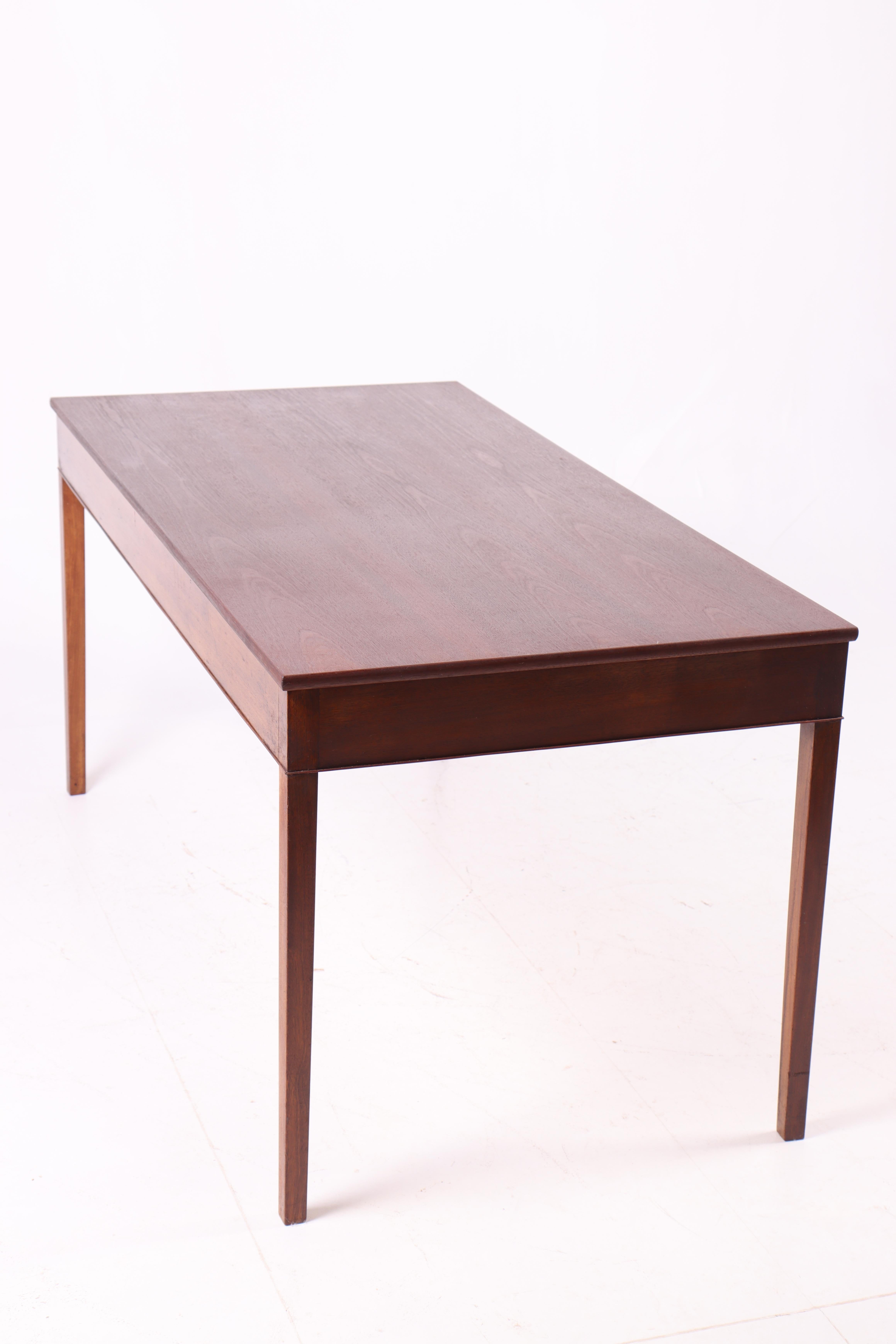 Mid-Century Desk in Mahogany Designed by Ole Wanscher, 1950s 1
