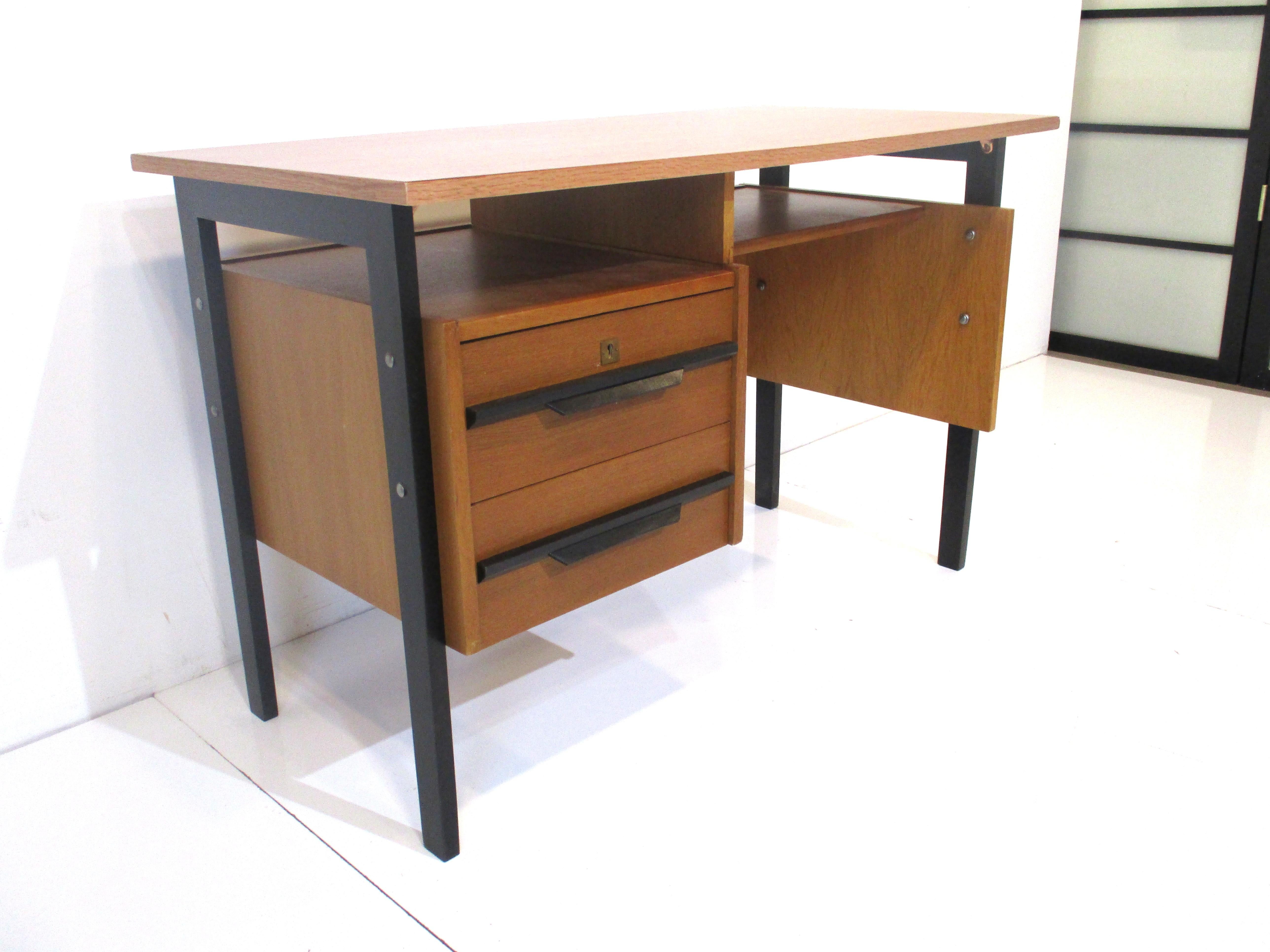 Mid-Century Modern Mid Century Desk in the style of Hans Wegner Denmark  For Sale