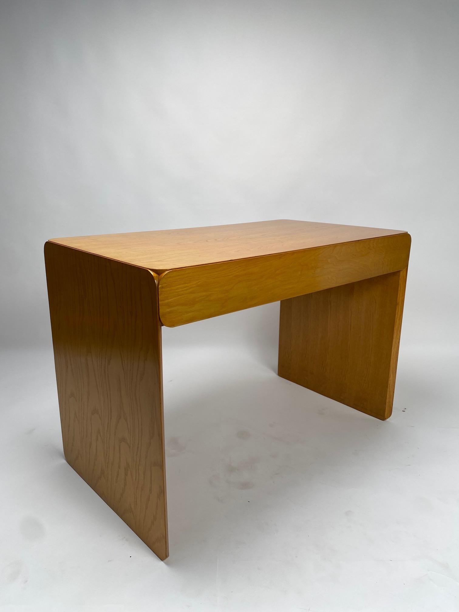 Mid-Century Desk in wood by Derk Jan De Vries, 1960s For Sale 3