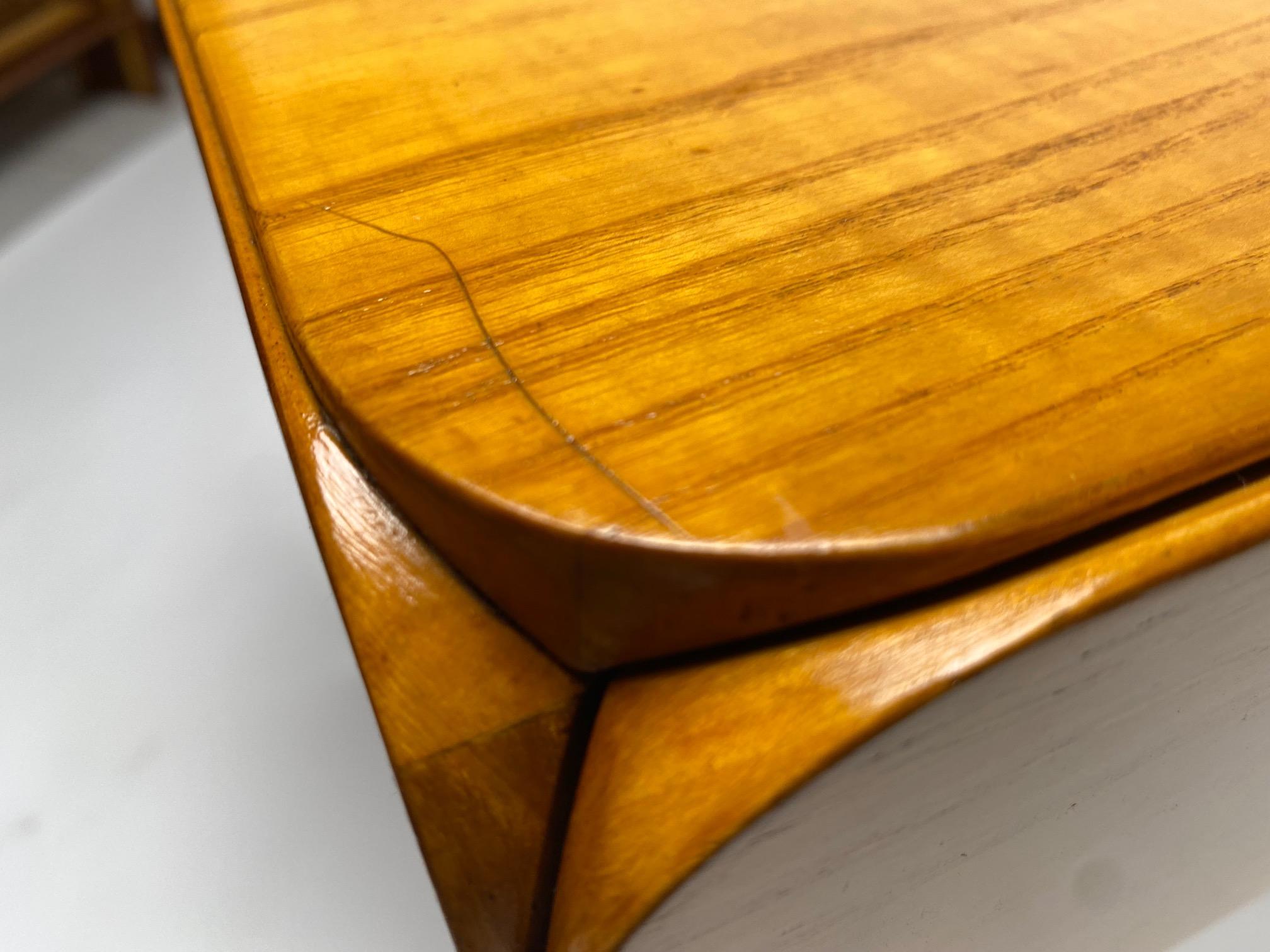 Mid-Century Desk in wood by Derk Jan De Vries, 1960s For Sale 5