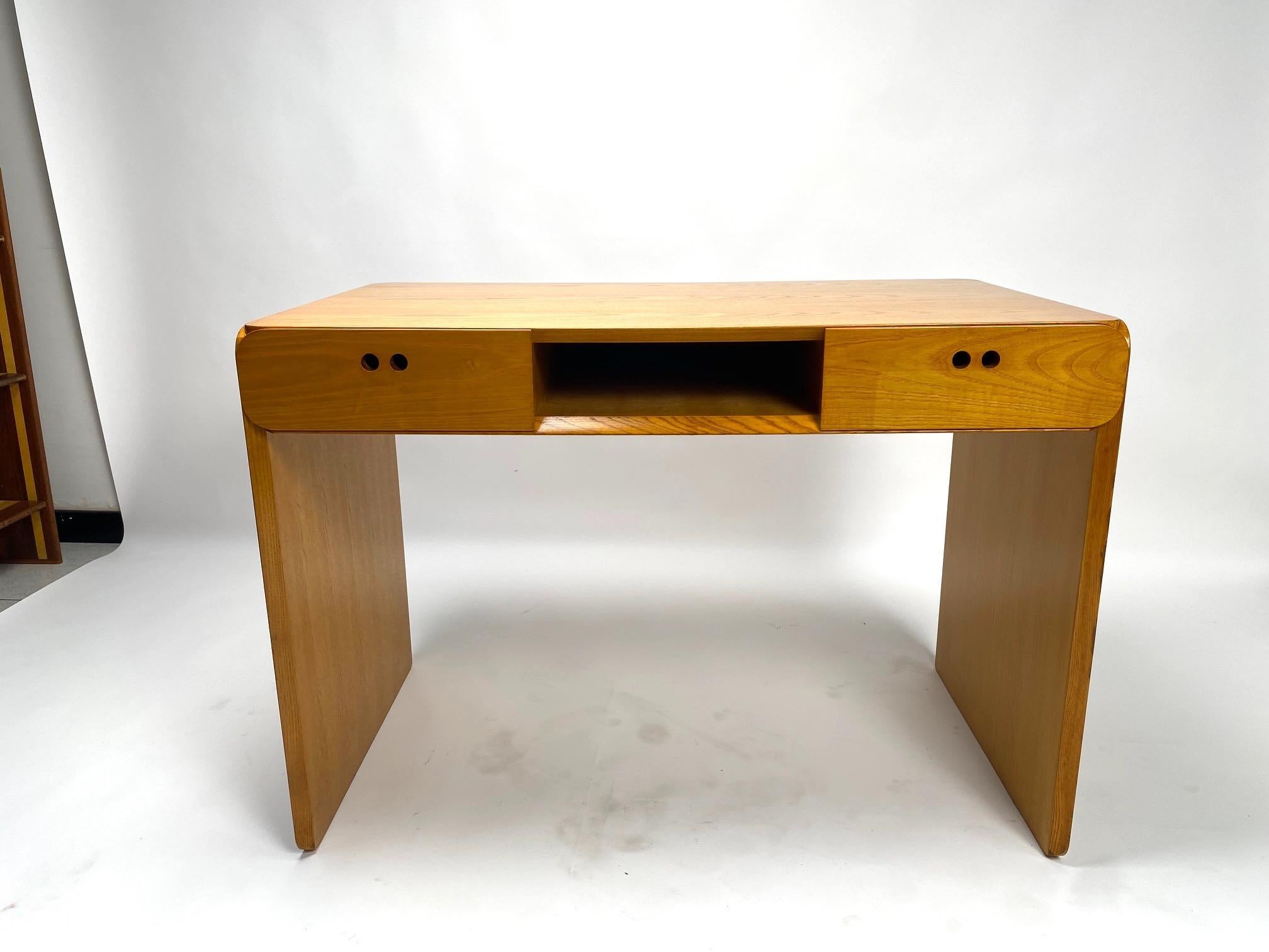 Mid-Century Desk in wood by Derk Jan De Vries, 1960s For Sale 6