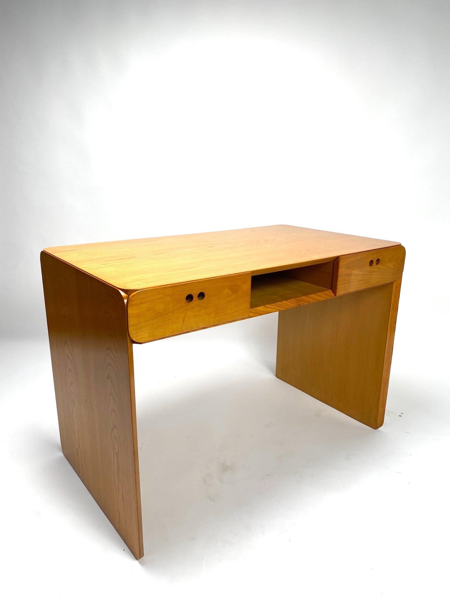 Mid-Century Modern Mid-Century Desk in wood by Derk Jan De Vries, 1960s For Sale