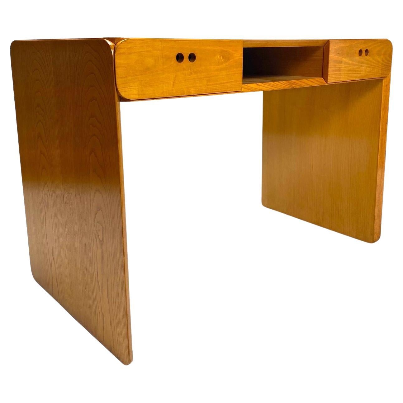 Mid-Century Desk in wood by Derk Jan De Vries, 1960s For Sale