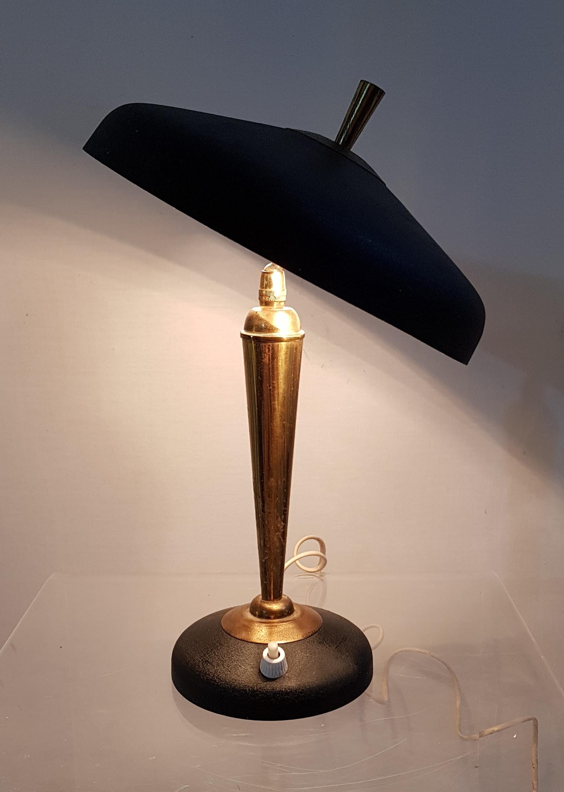 Mid-Century Modern Mid Century Desk Lamp Attributed to Stilnovo