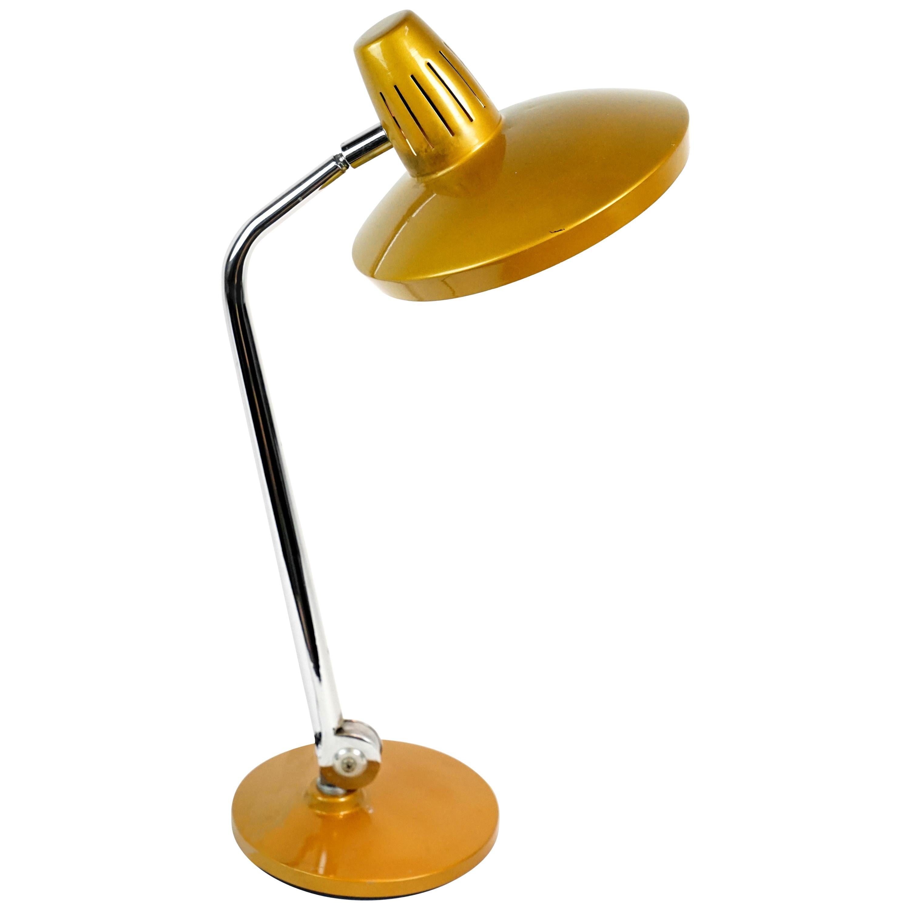 Midcentury Desk Lamp by Fase Madrid, 1960s For Sale