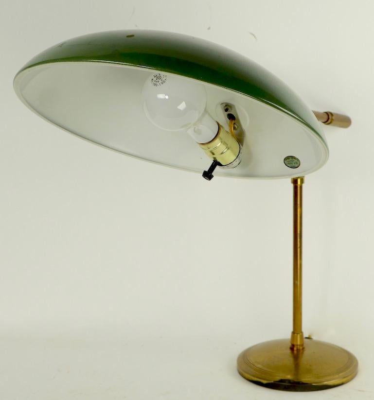 Mid Century Desk Lamp by Thurston for Lightolier In Good Condition In New York, NY