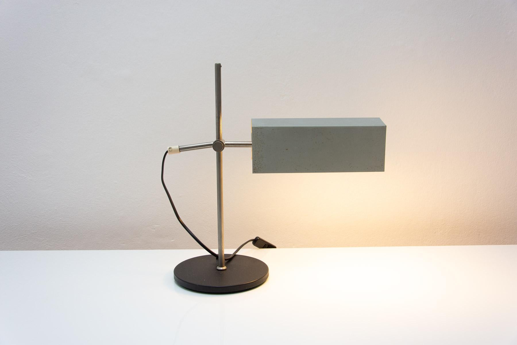 Midcentury Desk Lamp, Czechoslovakia, 1960s For Sale 5