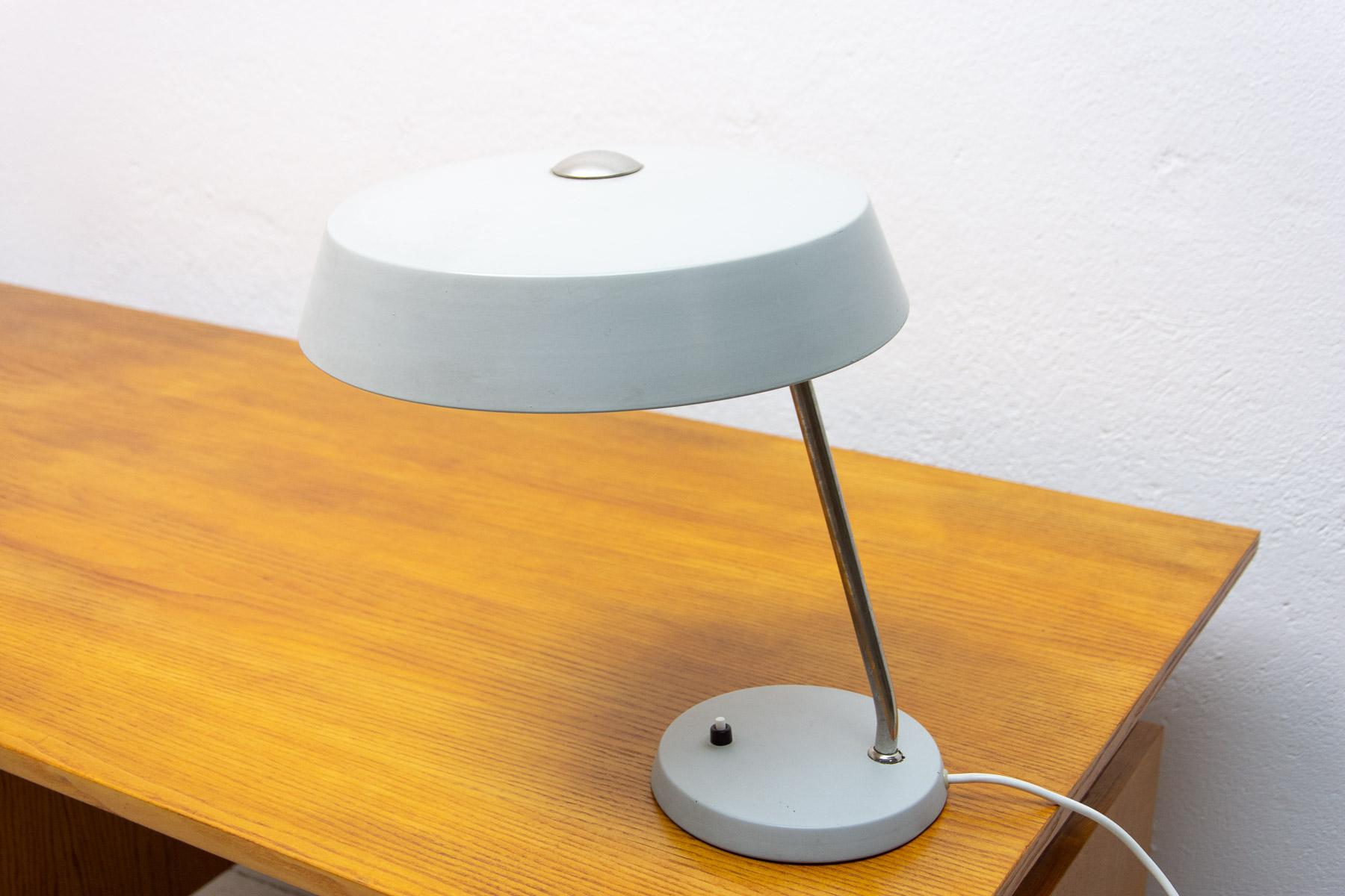 20th Century Mid century desk lamp, Czechoslovakia, 1960´s For Sale