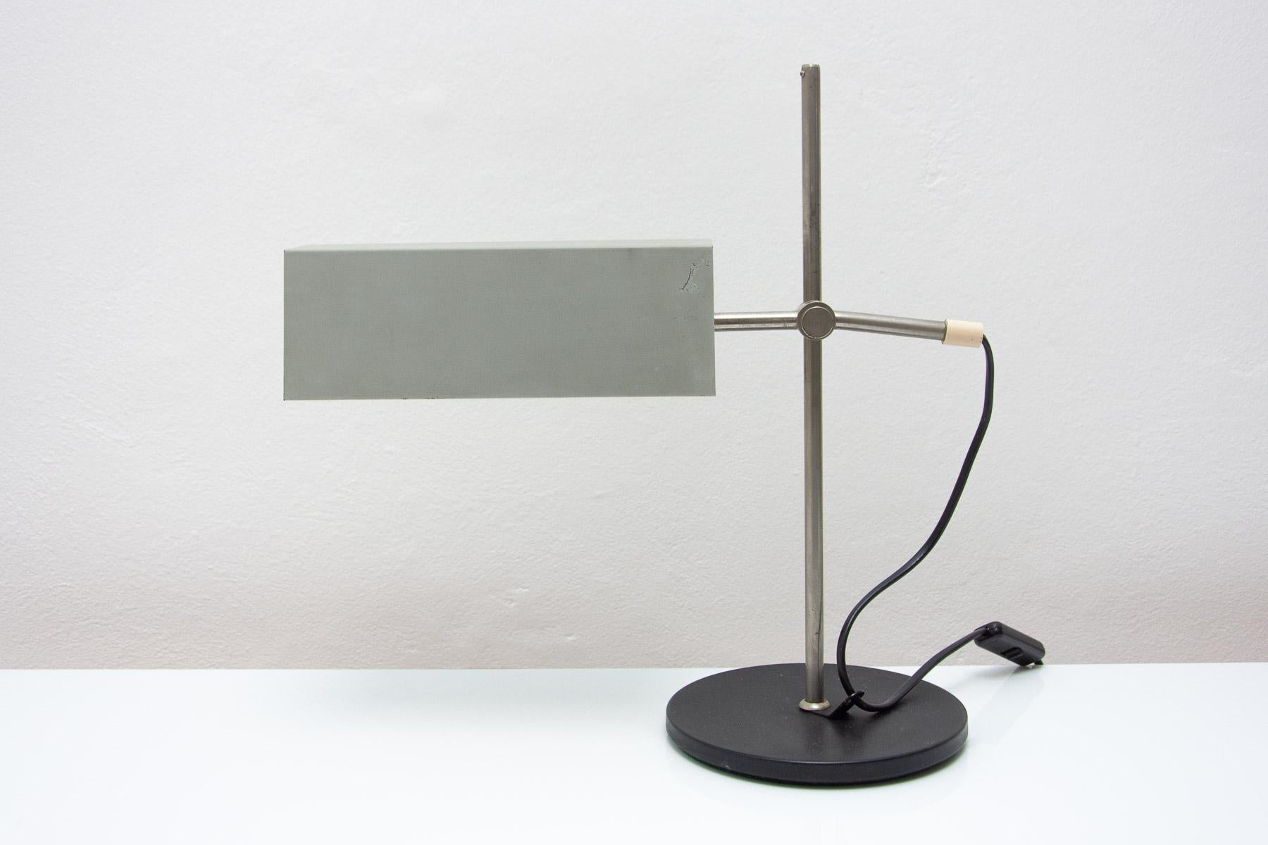 20th Century Midcentury Desk Lamp, Czechoslovakia, 1960s For Sale
