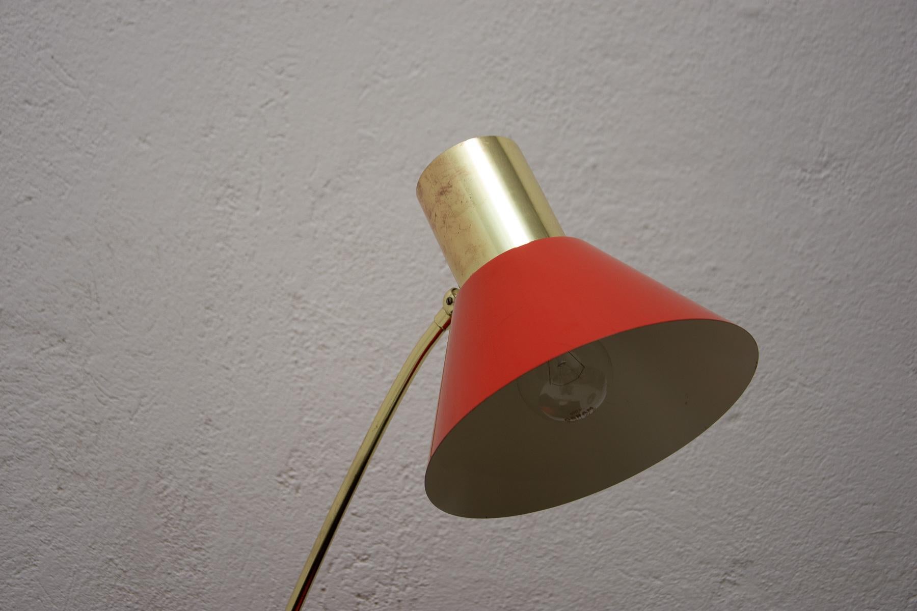 Mid Century Desk Lamp, Czechoslovakia, 1960's For Sale 2