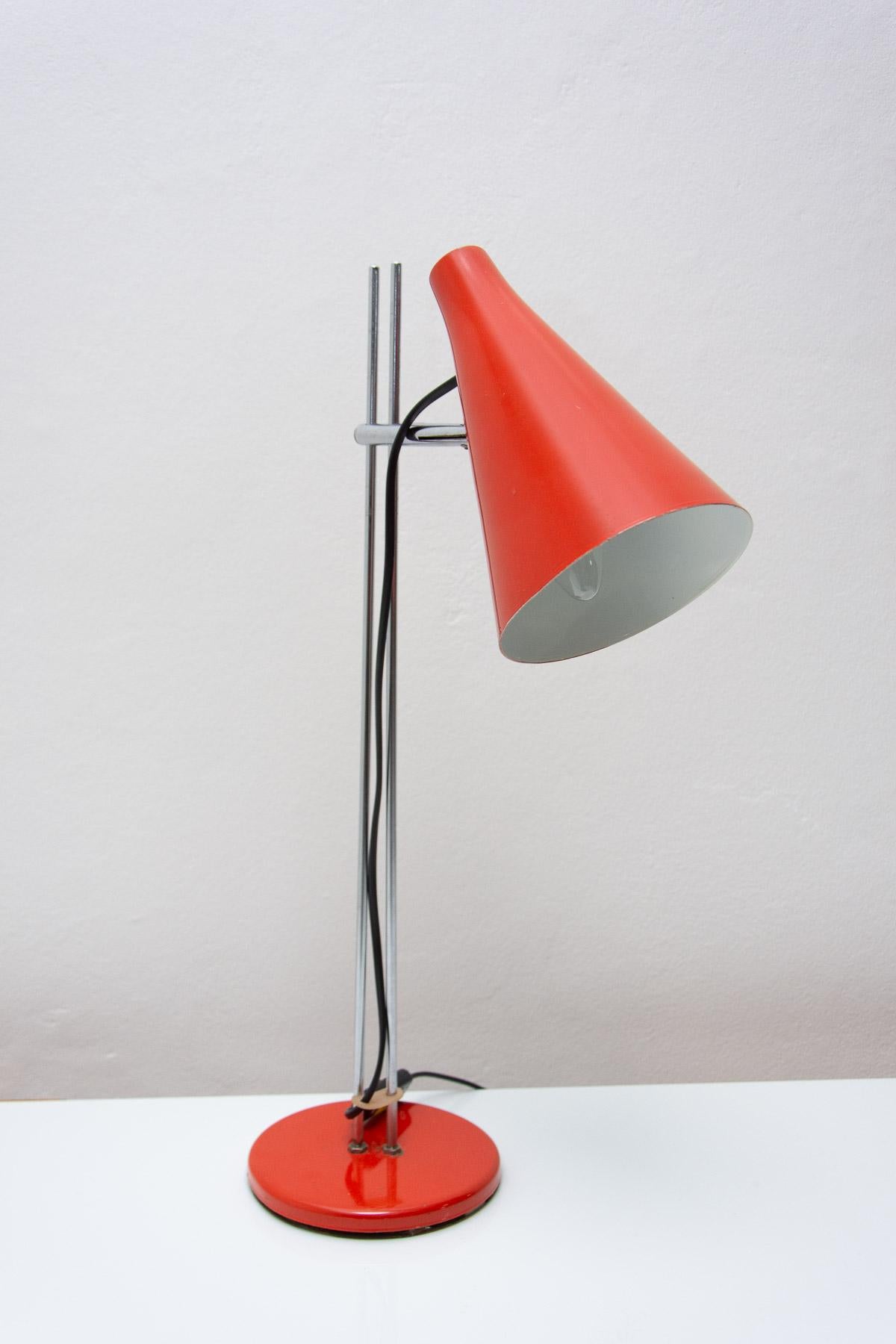Midcentury Desk Lamp, Designed by Josef Hurka for Napako, 1960s For Sale 5