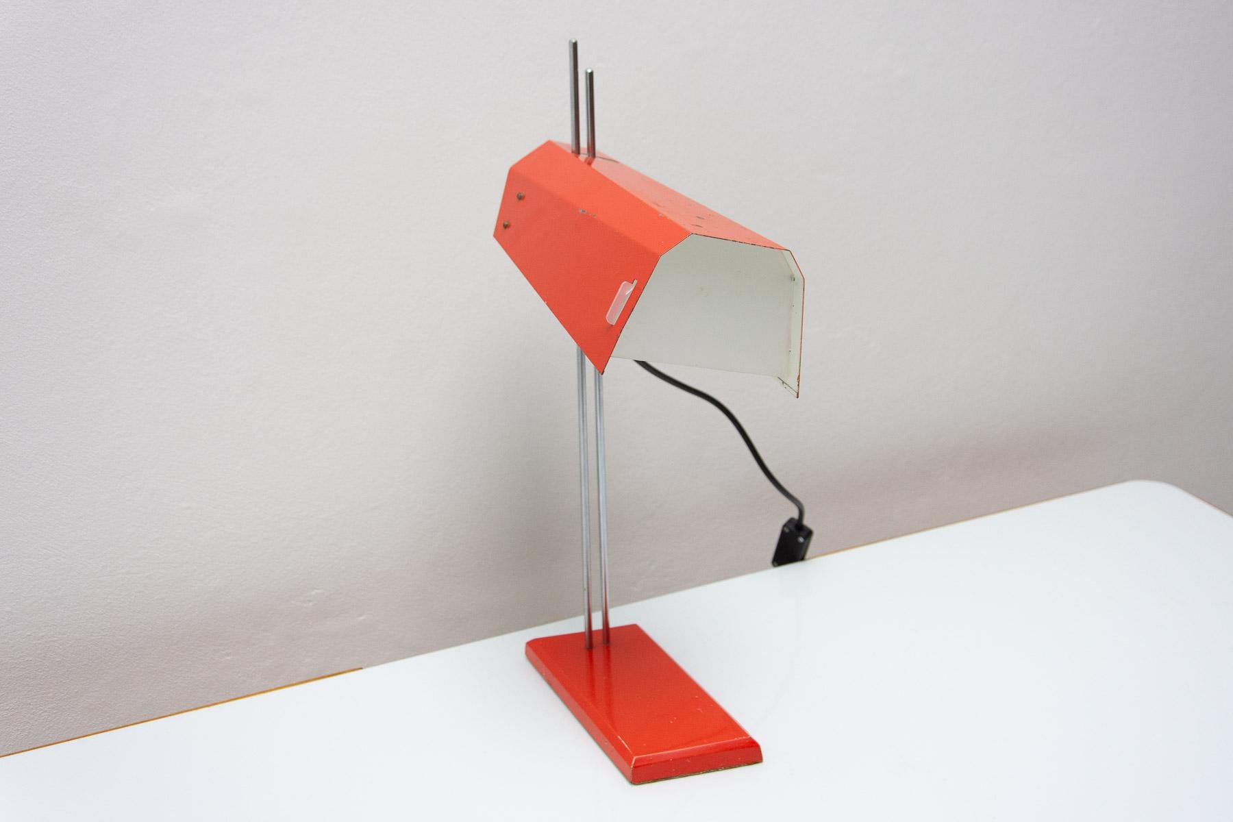 Midcentury Desk Lamp, Designed by Josef Hurka for Napako, 1960s For Sale 7