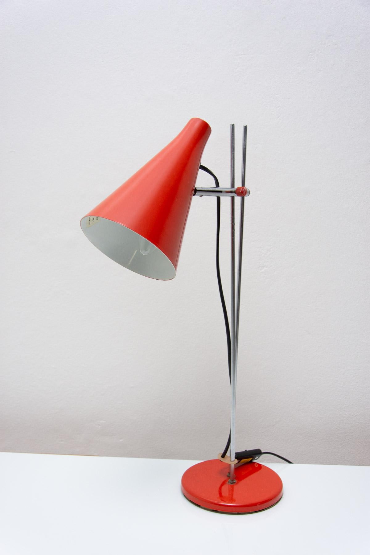 Lampe de bureau du milieu du siècle, conçue par Josef Hurka pour Napako, années 1960 en vente 7