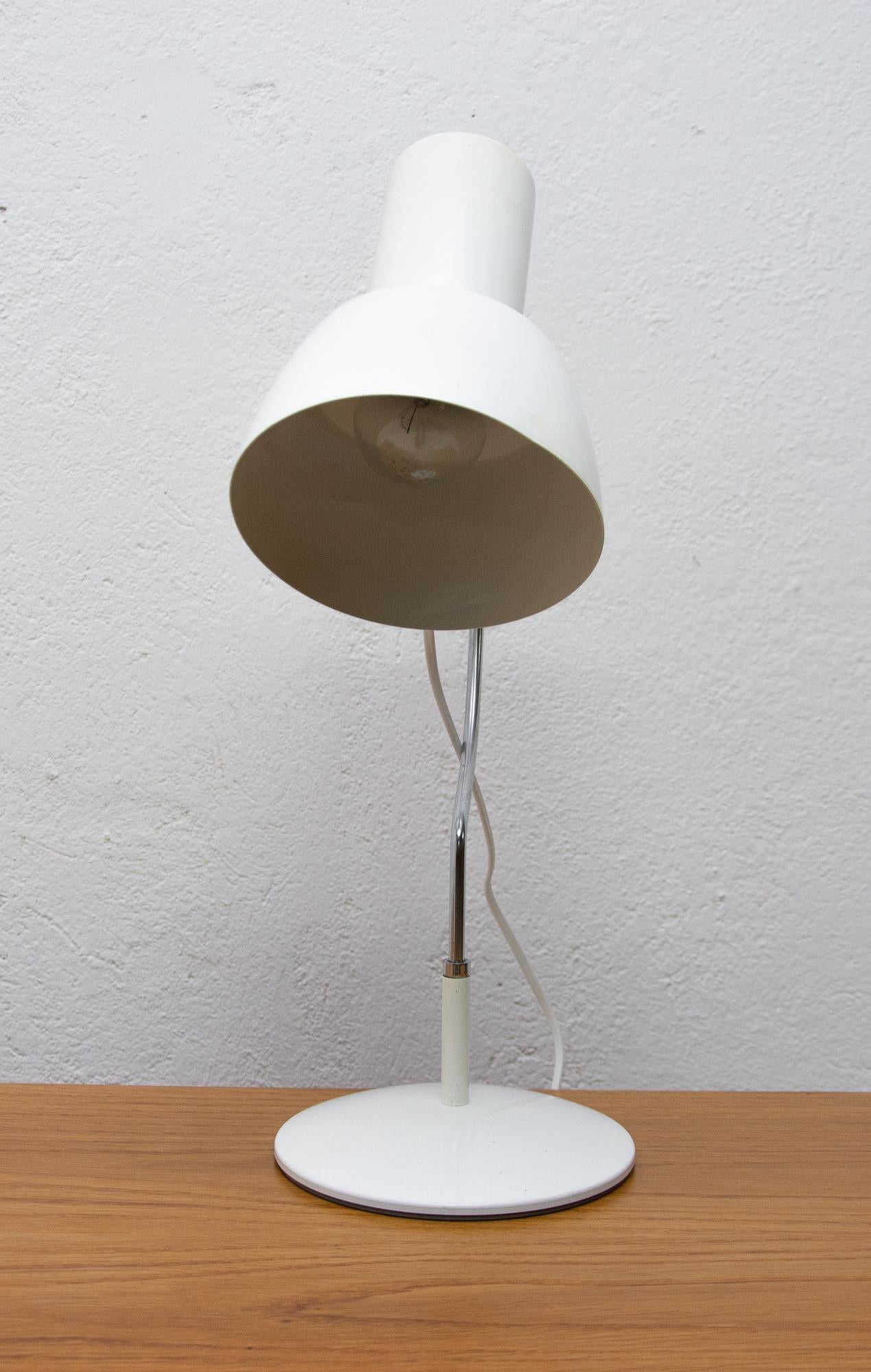 Scandinavian Modern Midcentury Desk Lamp, Designed by Josef Hurka for Napako, 1960s For Sale