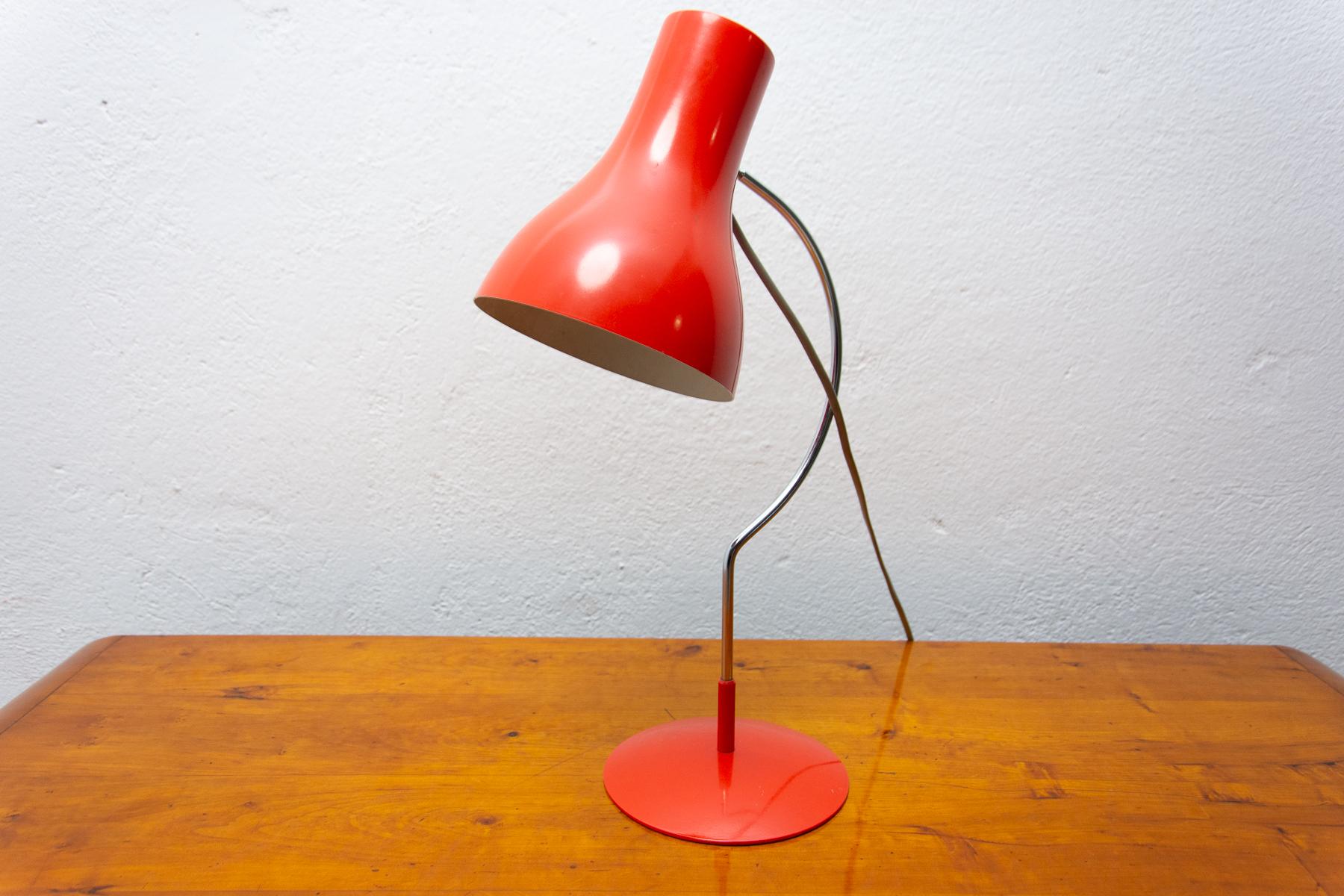 Mid-Century Modern Midcentury Desk Lamp, Designed by Josef Hurka for Napako, 1960s For Sale