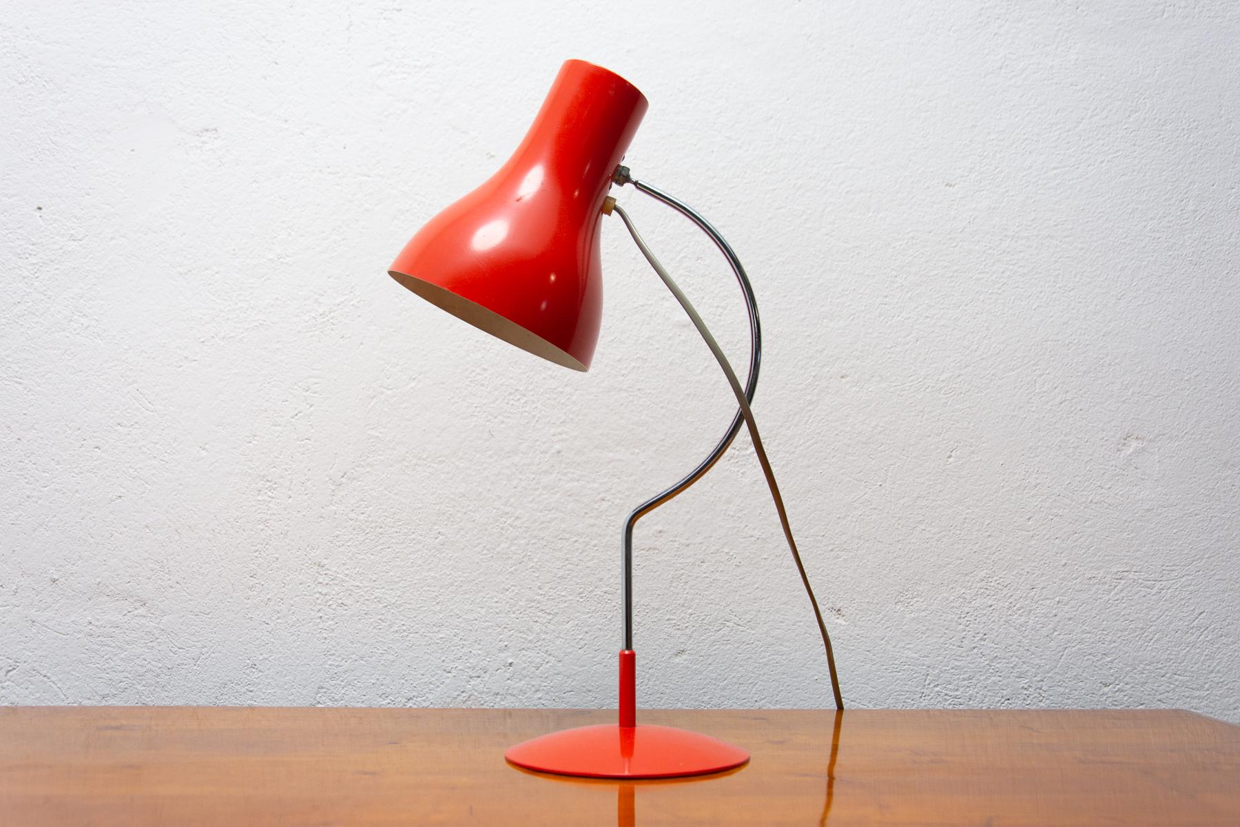 20th Century Midcentury Desk Lamp, Designed by Josef Hurka for Napako, 1960s For Sale