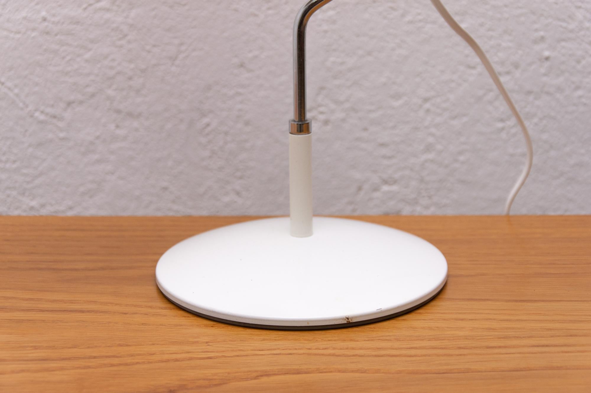 Aluminum Midcentury Desk Lamp, Designed by Josef Hurka for Napako, 1960s For Sale