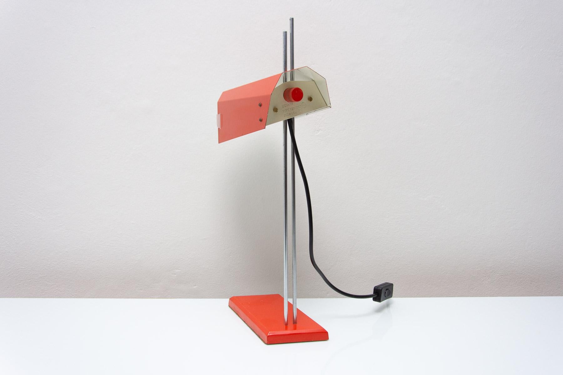 Midcentury Desk Lamp, Designed by Josef Hurka for Napako, 1960s For Sale 1