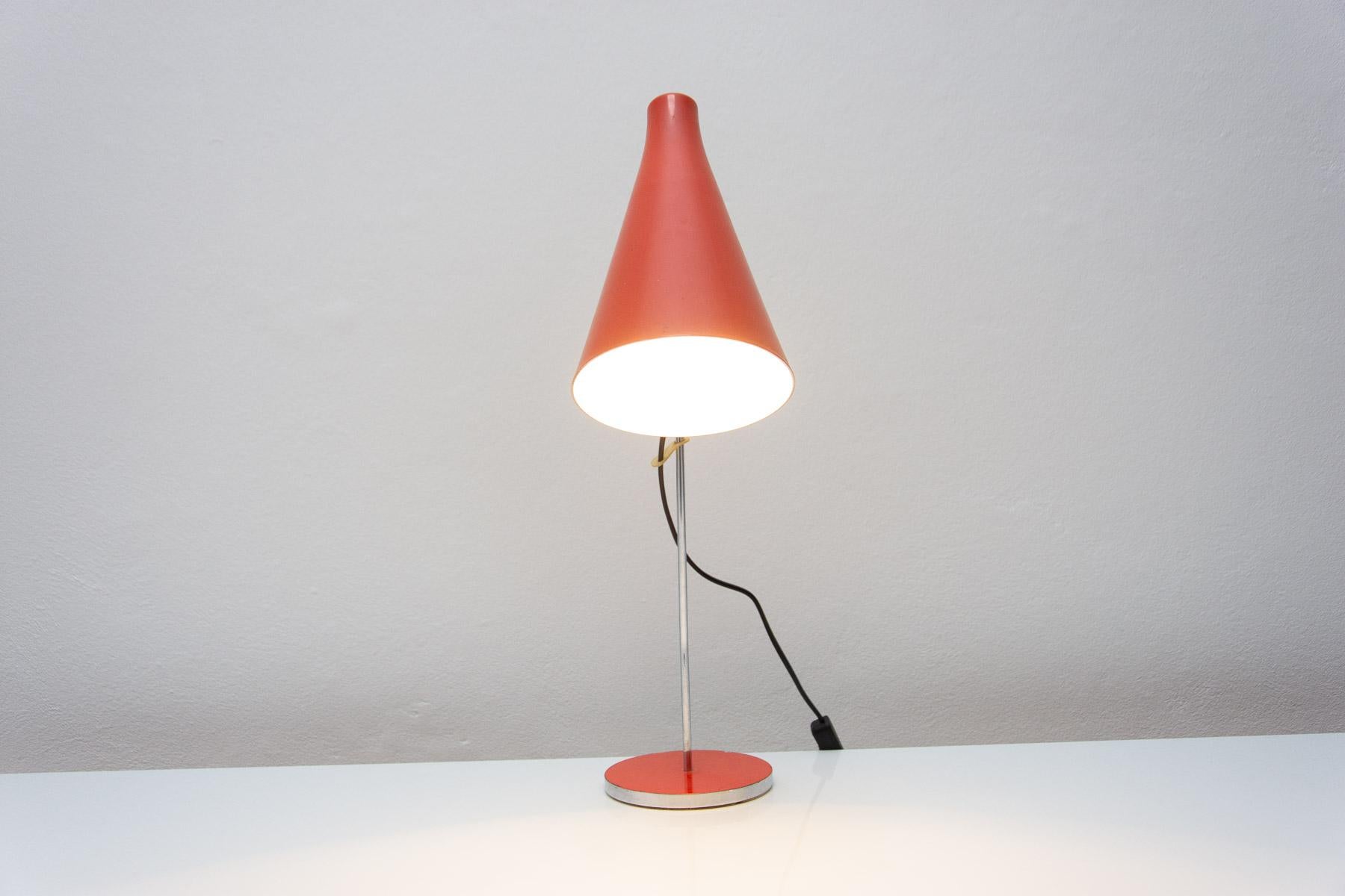 Lampe de bureau du milieu du siècle, conçue par Josef Hurka pour Napako, années 1960 1