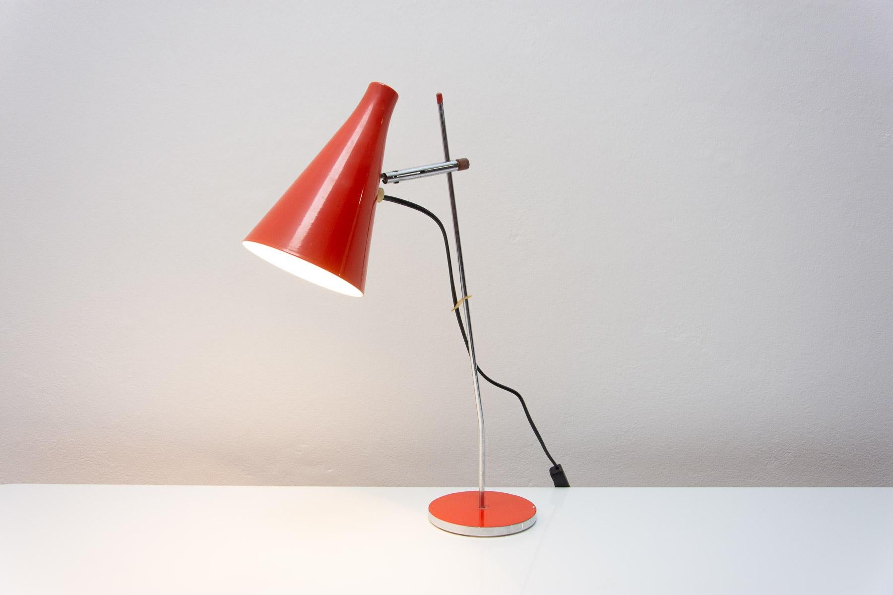 Lampe de bureau du milieu du siècle, conçue par Josef Hurka pour Napako, années 1960 2