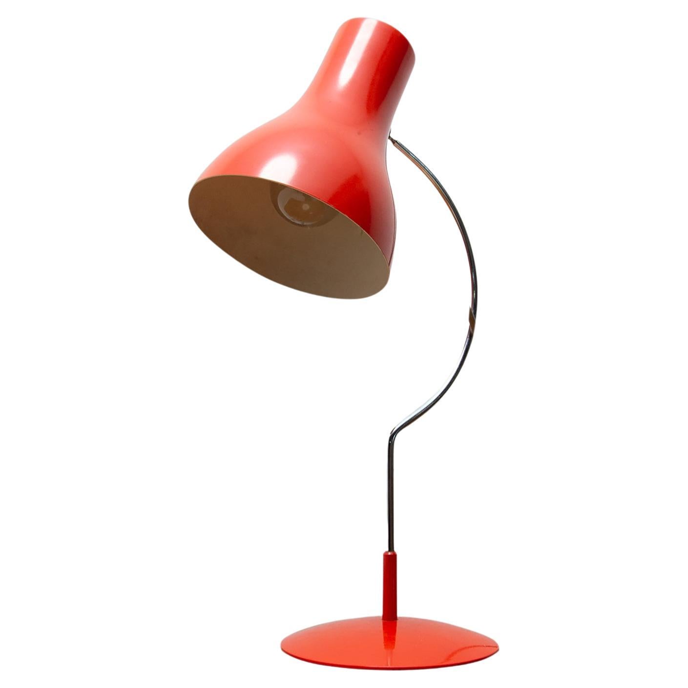 Midcentury Desk Lamp, Designed by Josef Hurka for Napako, 1960s For Sale
