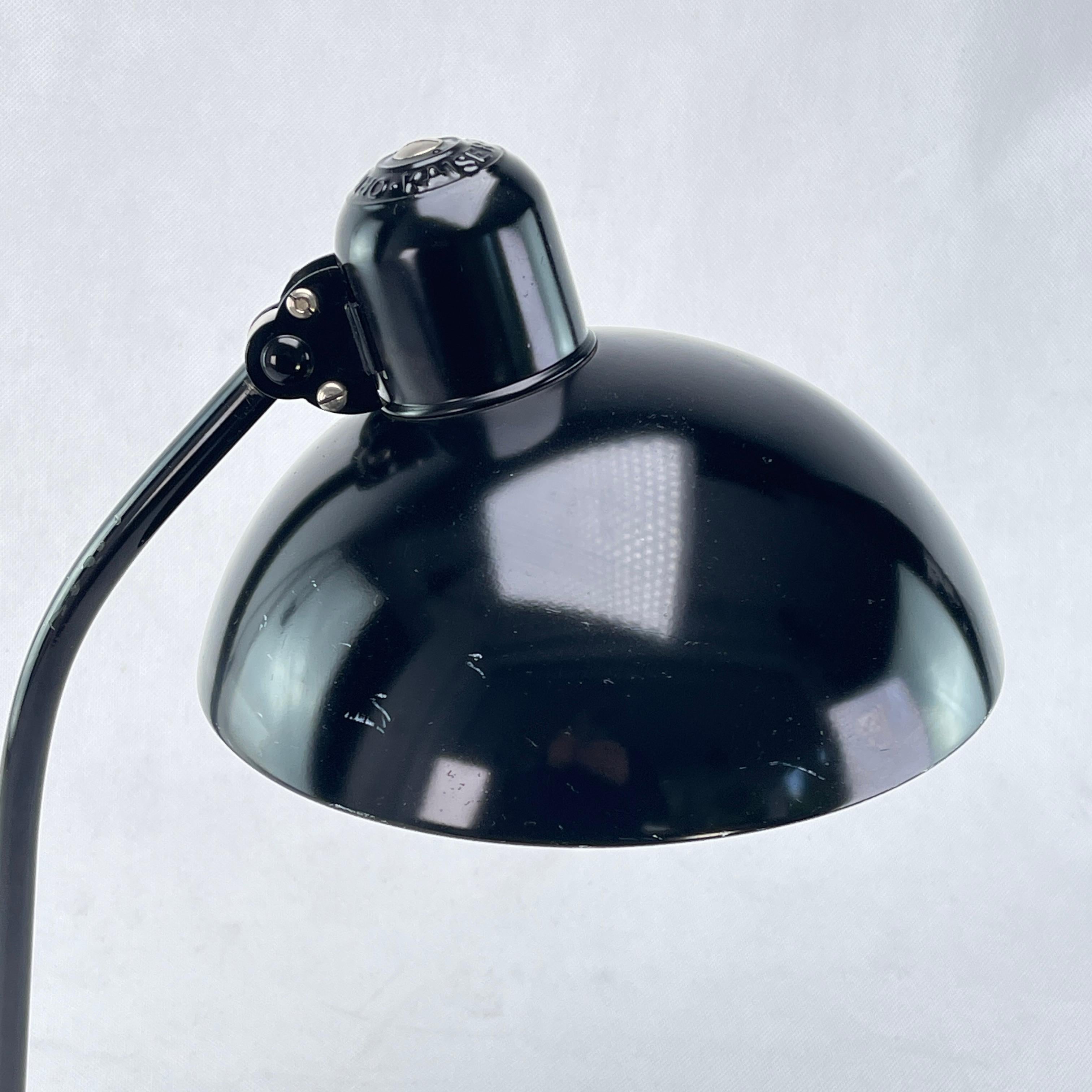 Table Lamp from Kaiser Idell - 1930s.

Kaiser Idell table lamp model 6556 is a timeless design piece designed by Christian Dell in the 1930s. This table lamp embodies the elegance and minimalist style of the Bauhaus, a major art and design school of