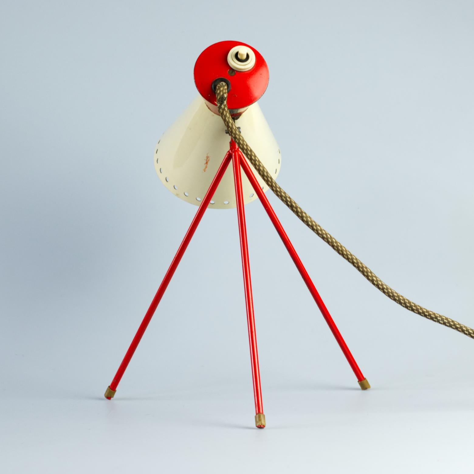Schreibtischlampe aus der Mitte des Jahrhunderts Modell 1618 von Josef Hurka für Napako Tschechoslowakei 1950er Jahre (20. Jahrhundert) im Angebot