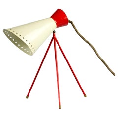 Mid Century Desk Lamp Model 1618 by Josef Hurka for Napako Czechoslovakia 1950s