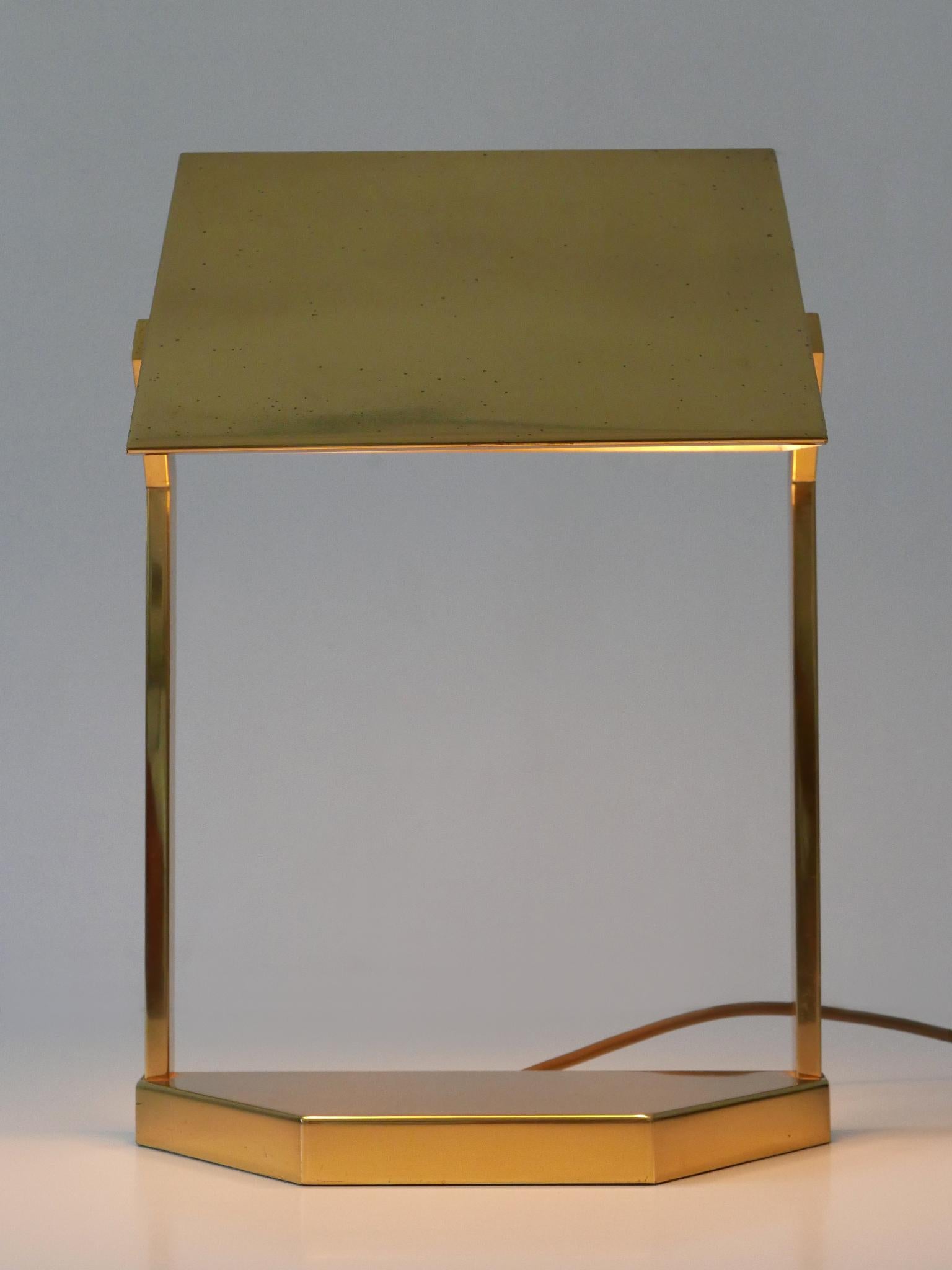 Mid Century Desk Light or Table Lamp by Vereinigte Werkstätten Germany 1960s For Sale 4