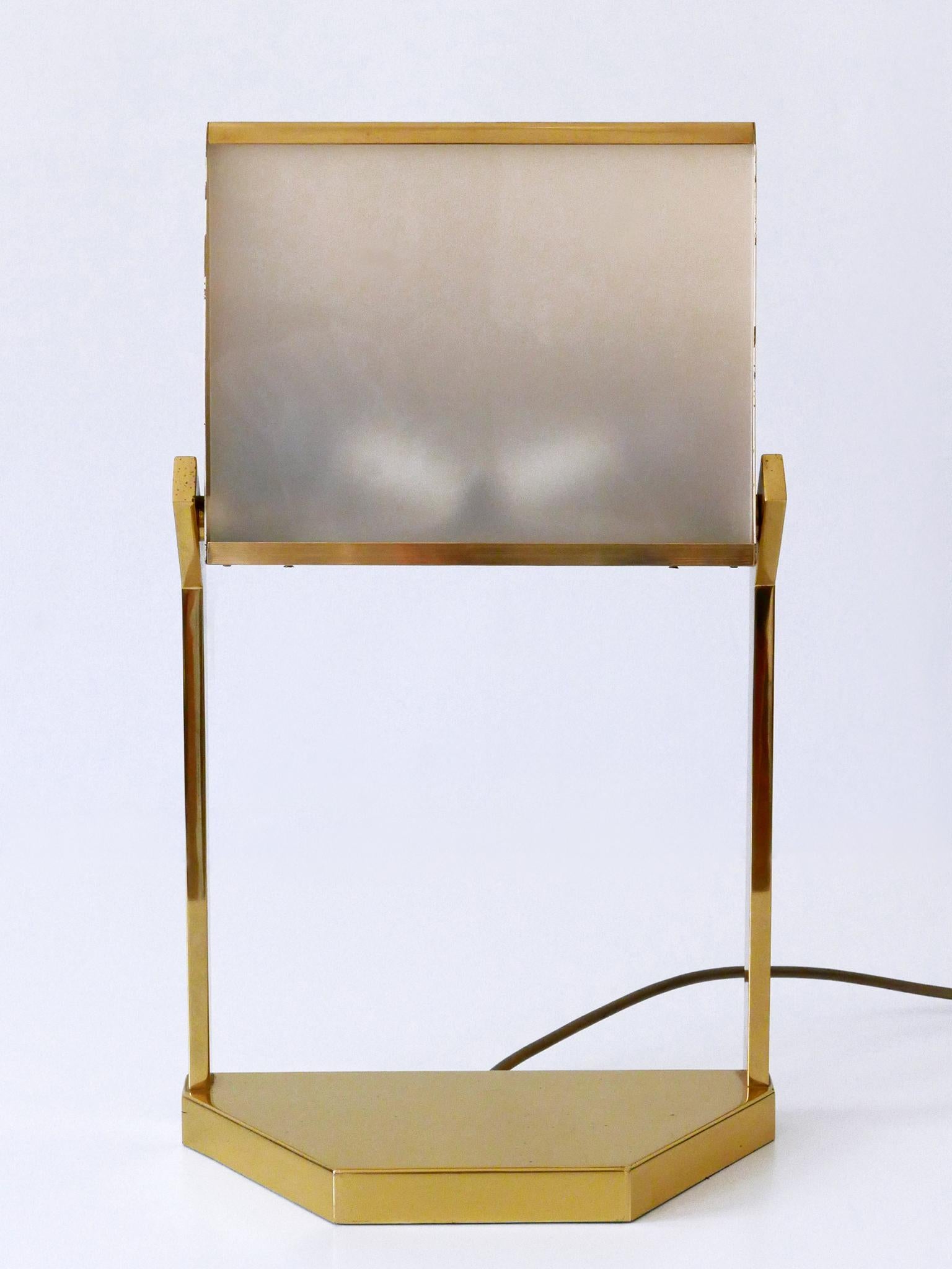 Lampada da scrivania o da tavolo del Mid Century di Vereinigte Werkstätten Germania anni '60 in vendita 6