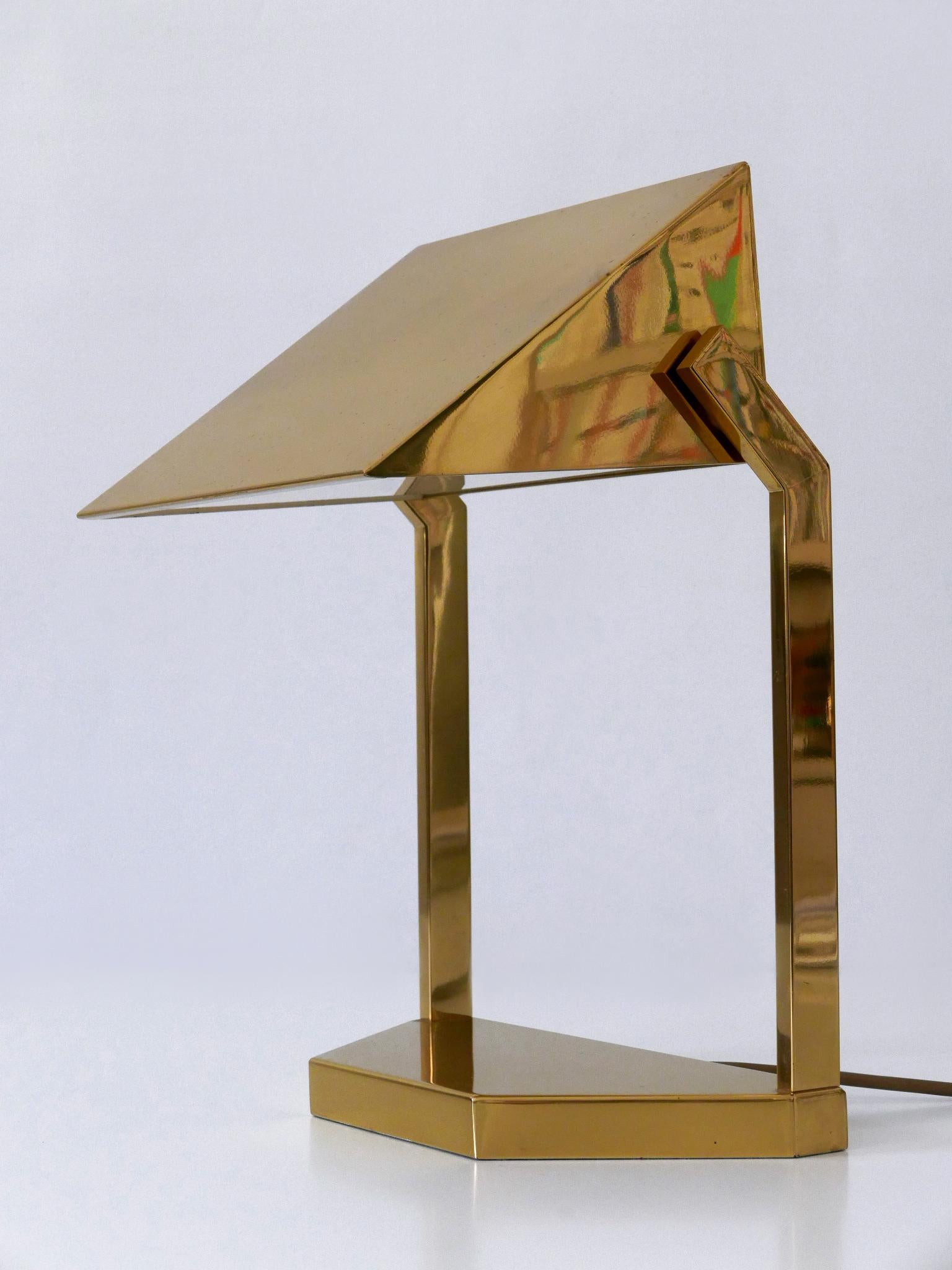 Lampada da scrivania o da tavolo del Mid Century di Vereinigte Werkstätten Germania anni '60 in vendita 9