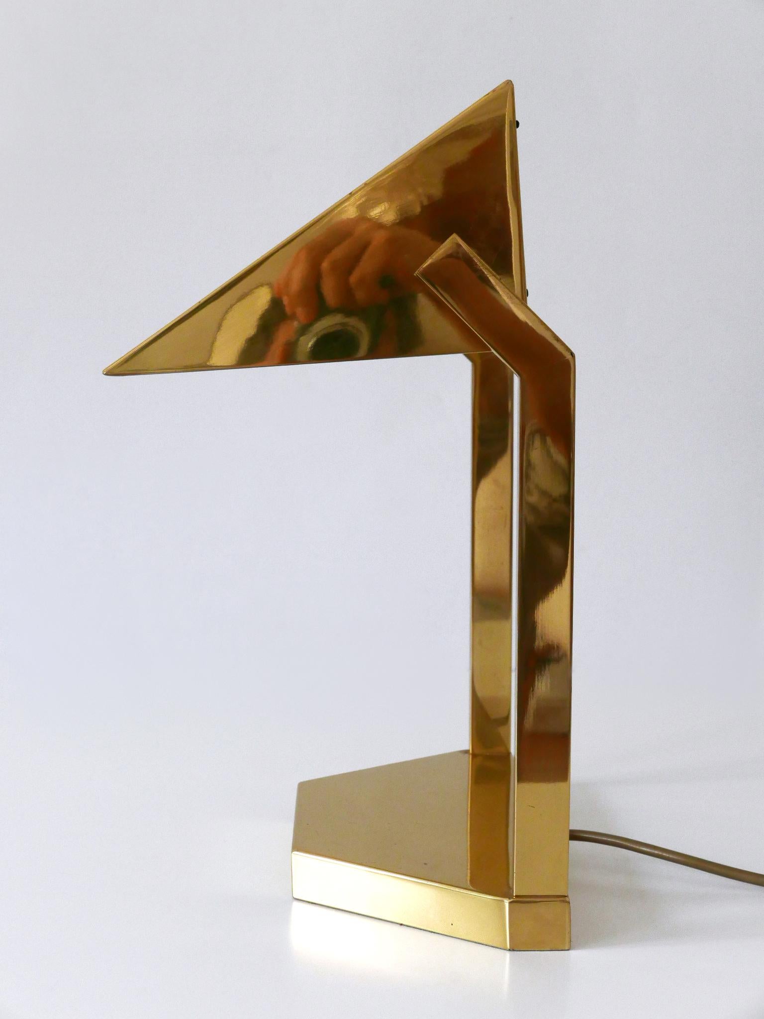 Lampada da scrivania o da tavolo del Mid Century di Vereinigte Werkstätten Germania anni '60 in vendita 10