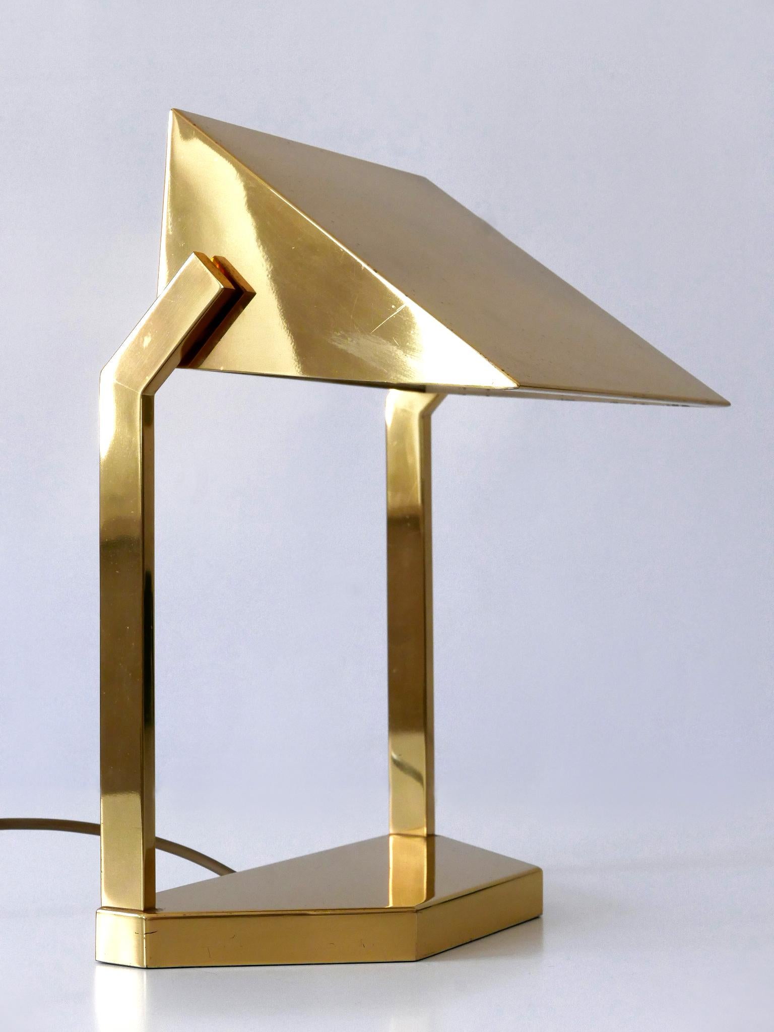 Mid-Century moderno Lampada da scrivania o da tavolo del Mid Century di Vereinigte Werkstätten Germania anni '60 in vendita
