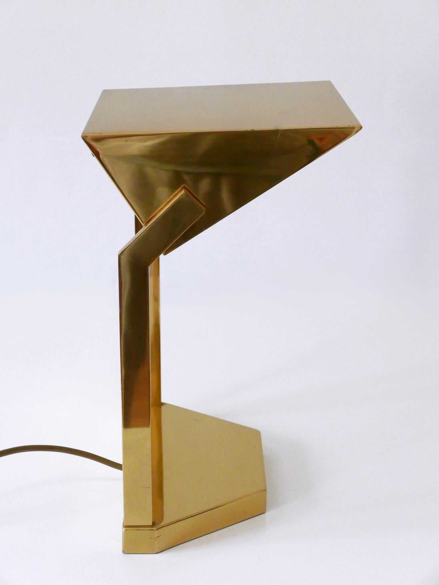 Lampada da scrivania o da tavolo del Mid Century di Vereinigte Werkstätten Germania anni '60 In condizioni buone in vendita a Munich, DE