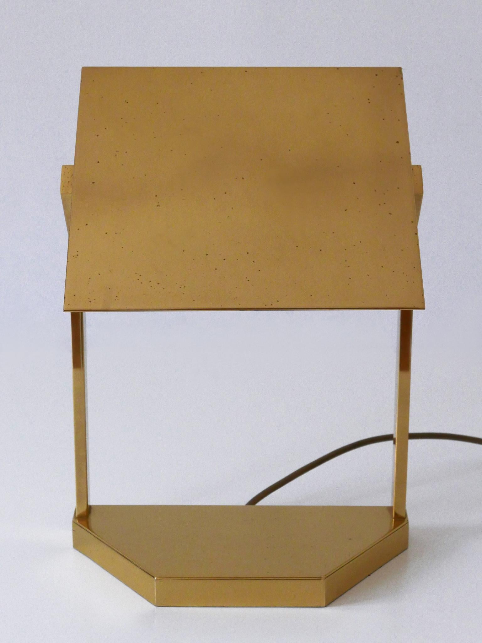 Mid Century Desk Light or Table Lamp by Vereinigte Werkstätten Germany 1960s For Sale 2